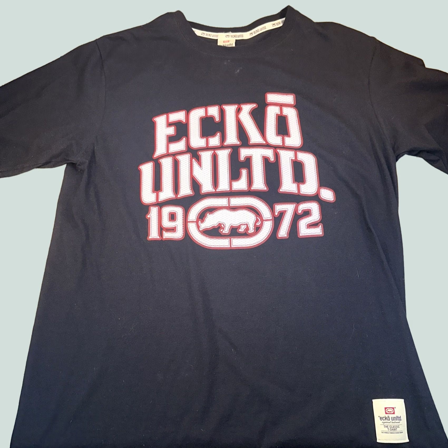 Ecko Unltd. VINTAGE Ecko Unltd. T-Shirt Long Sleeve Mens L Black Red Graphic 90s Hip Hop Retro Limited Edition Size US L / EU 52-54 / 3 - 1 Thumbnail