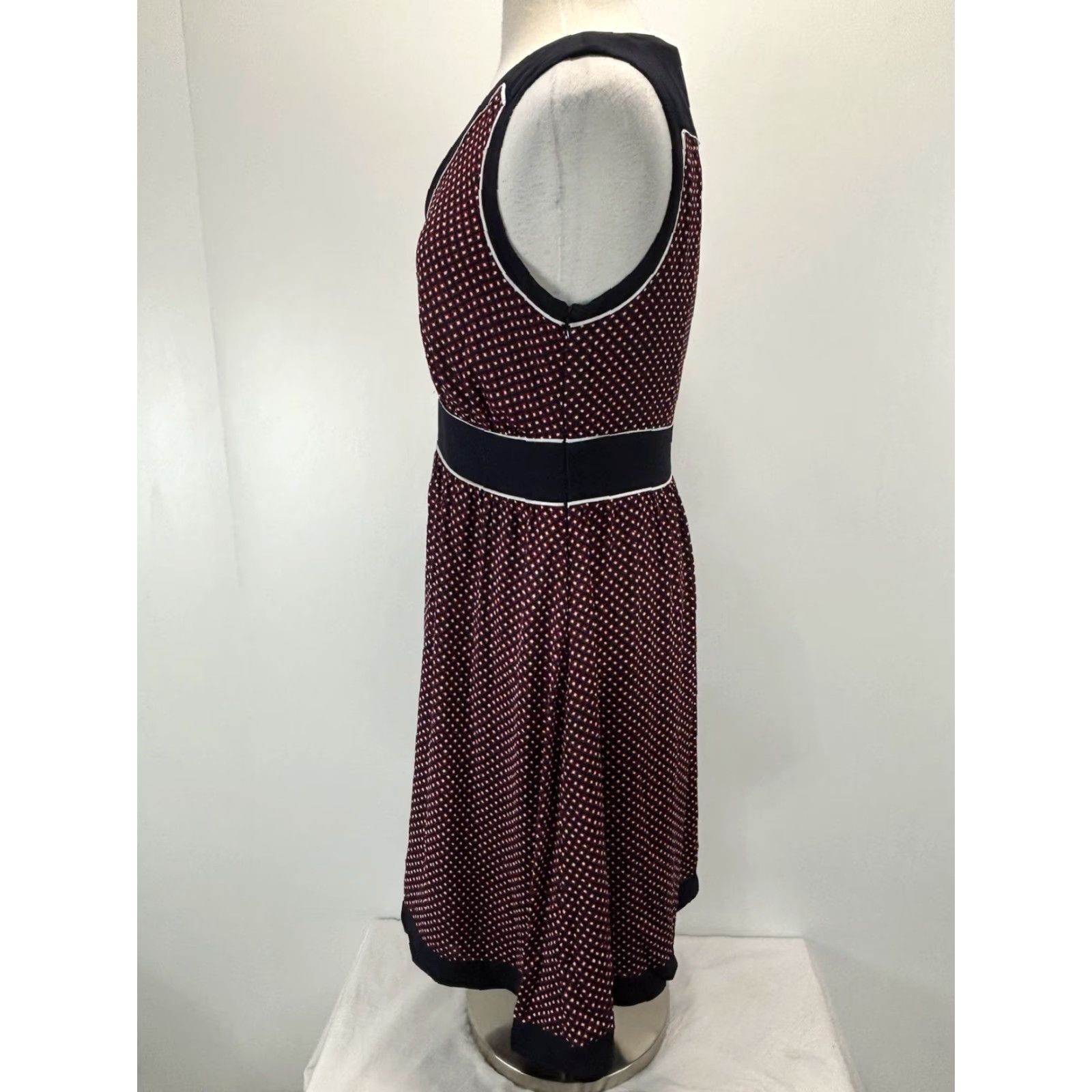 Coldwater Creek Coldwata r Creek Fit N Flare Dress Sz 10 Women’s Sleeveless Knee Length Flowy Size L / US 10 / IT 46 - 2 Thumbnail