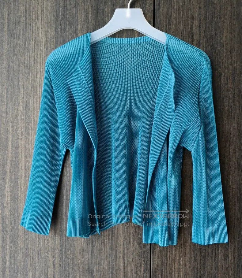 Issey Miyake Issey Miyake Blue Coat Size L / US 10 / IT 46 - 1 Thumbnail