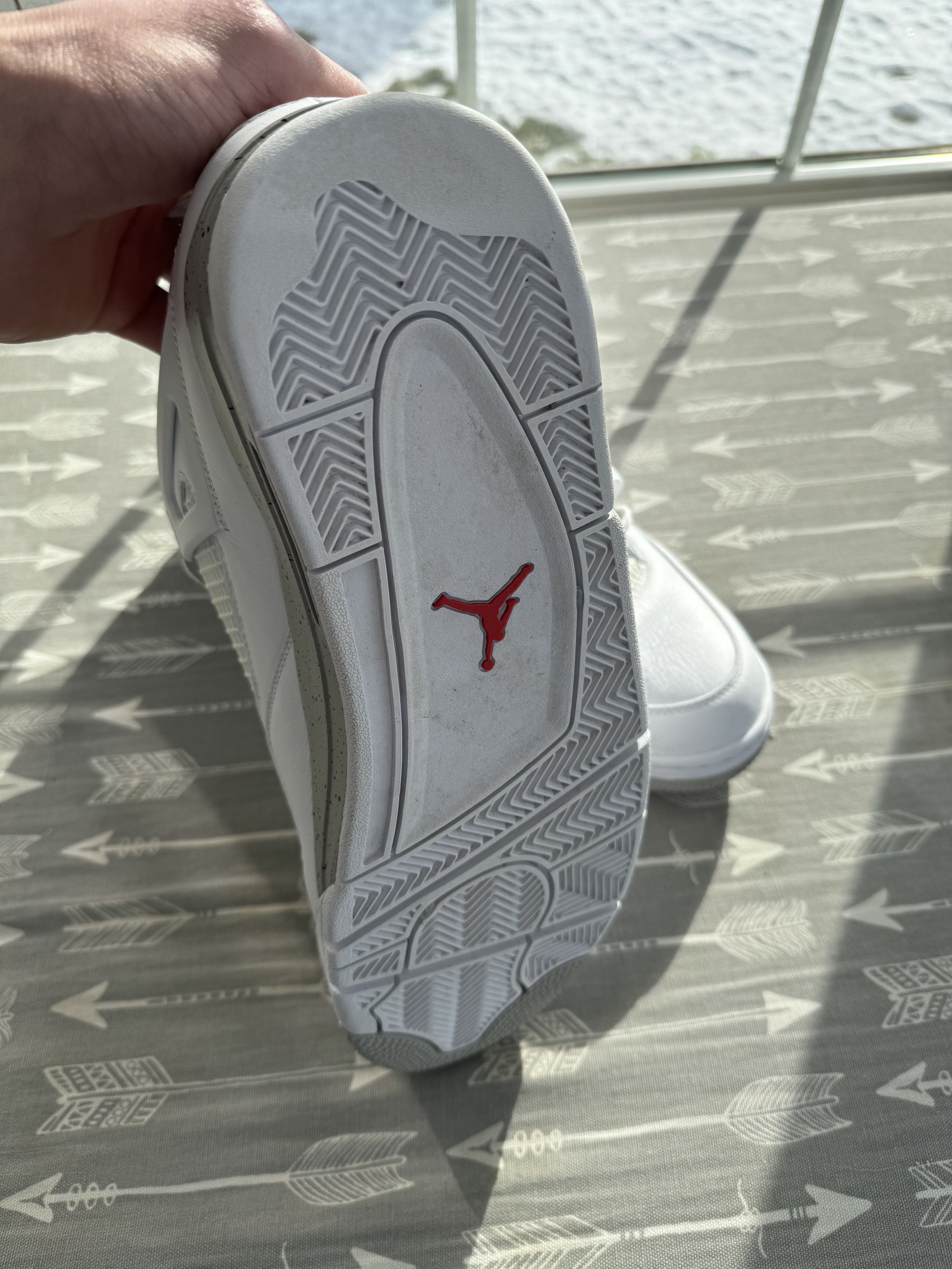 Jordan Brand Air Jordan 4 Retro 'White Oreo' Size US 14 / EU 47 - 3 Thumbnail