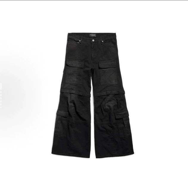 Balenciaga Balenciaga size XS Wide-leg trousers Size US 26 / EU 42 - 1 Thumbnail