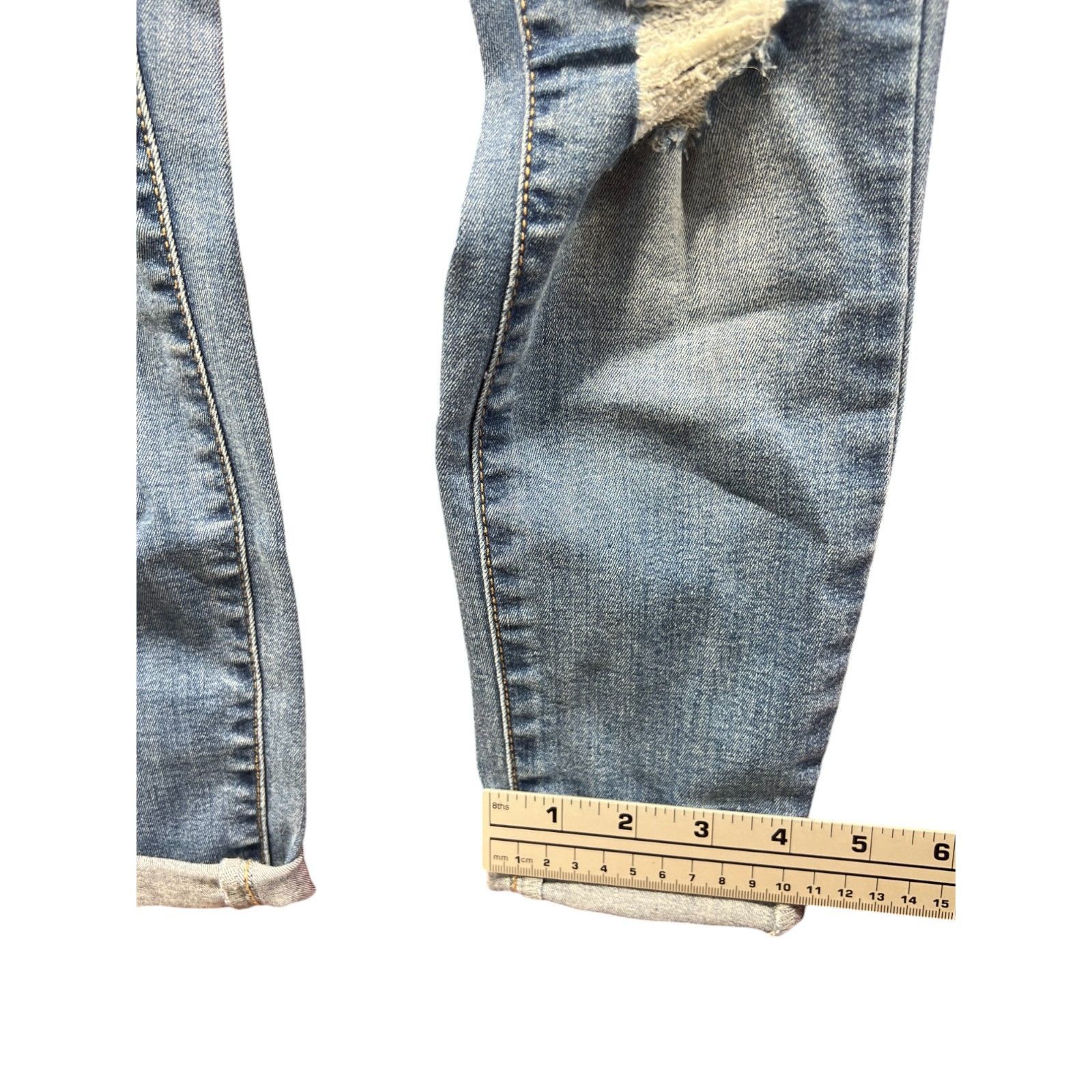 Other Ultimate - Women's High-Rise Ankle - Length Jeans - Blue - 0 Size 25" / US 0 / IT 36 - 7 Thumbnail
