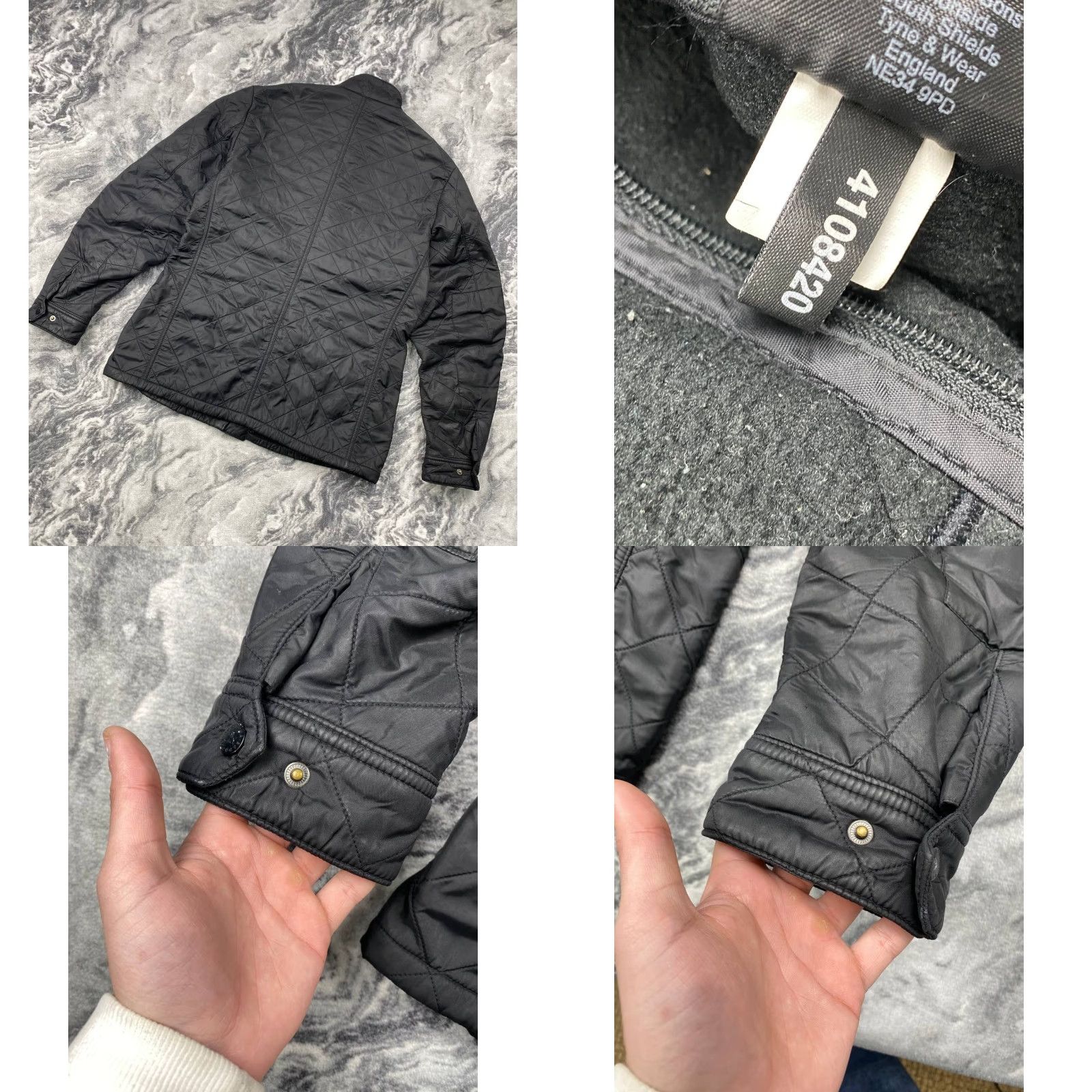 Barbour Barbour Barbour International Ariel Polarquilt Jacket Men L Black Quilted Regular Zip Size US L / EU 52-54 / 3 - 11 Thumbnail