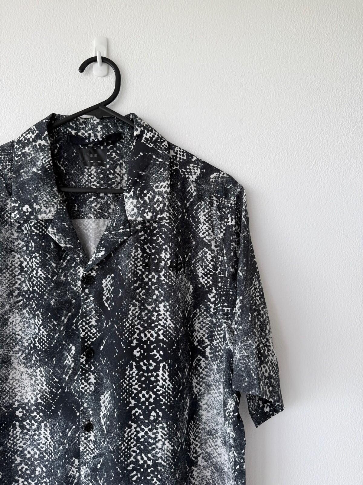 Ksubi new ksubi medium m short sleeve resort shirt mamba black Size US M / EU 48-50 / 2 - 1 Thumbnail