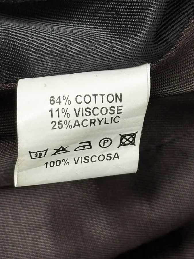 Vintage Massimo Rebecchi Dark Brown Italian Polar Jacket Size US M / EU 48-50 / 2 - 13 Thumbnail