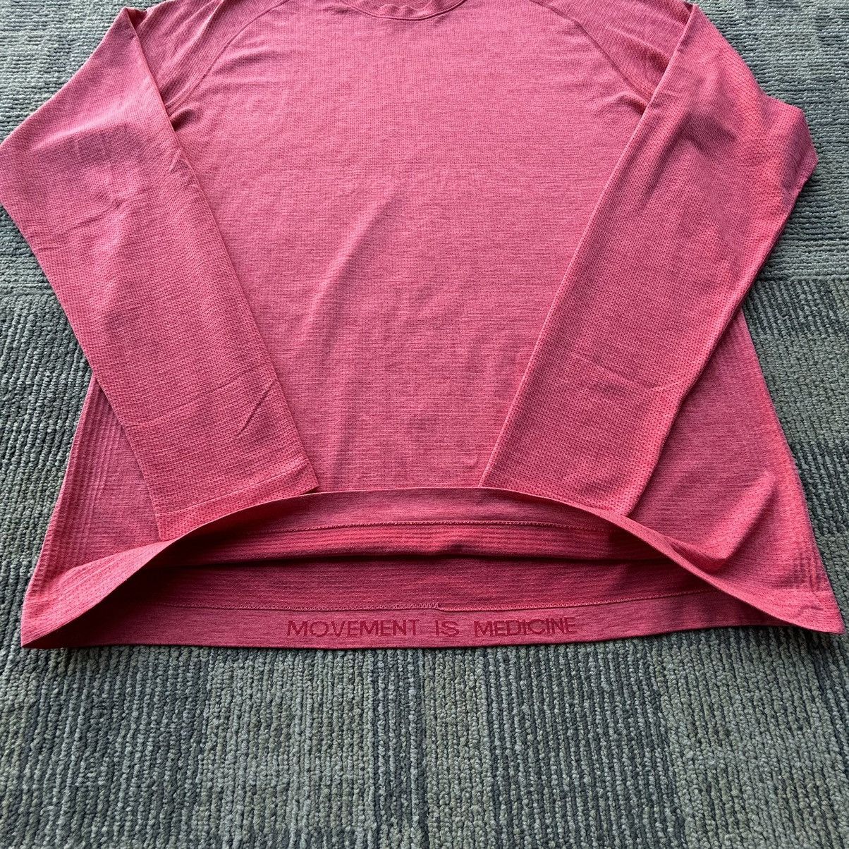 Lululemon Lululemon Metal Vent Tech Red Long-sleeve Shirt Men’s L Size US L / EU 52-54 / 3 - 3 Thumbnail