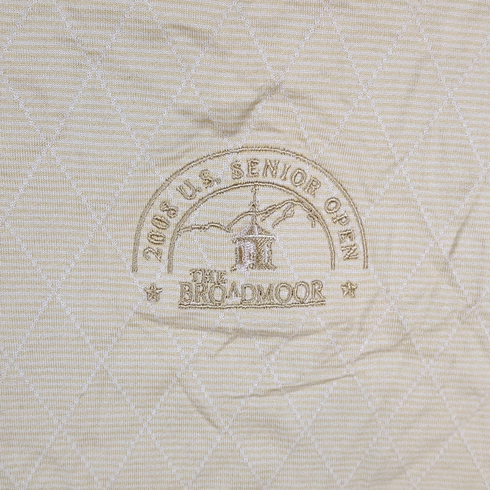 Vintage VINTAGE The Broadmoor US Open Golf Y2K Preppy Mens Polo Shirt Size 2XL Cotton Yellow Diamond Argyle 90s Golf Casual Size US XXL / EU 58 / 5 - 3 Thumbnail