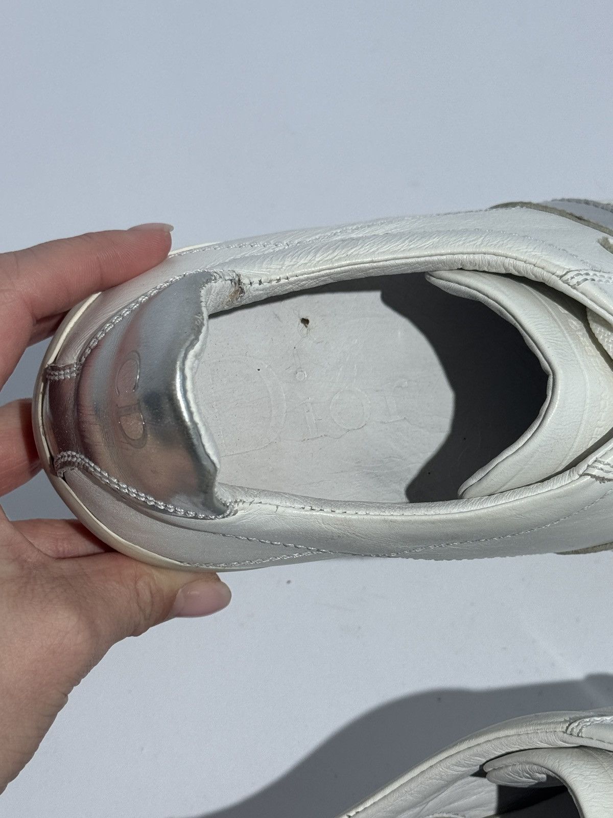 Dior SS07 Dior Homme “We Look Good Together” Leather B21 Trainers Size US 7.5 / EU 40-41 - 7 Thumbnail