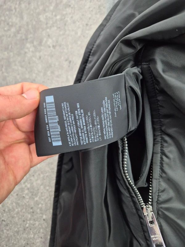 Prada Prada Men's Black Re-Nylon Full Zip Hoodie Raincoat Jacket L Size US L / EU 52-54 / 3 - 11 Thumbnail