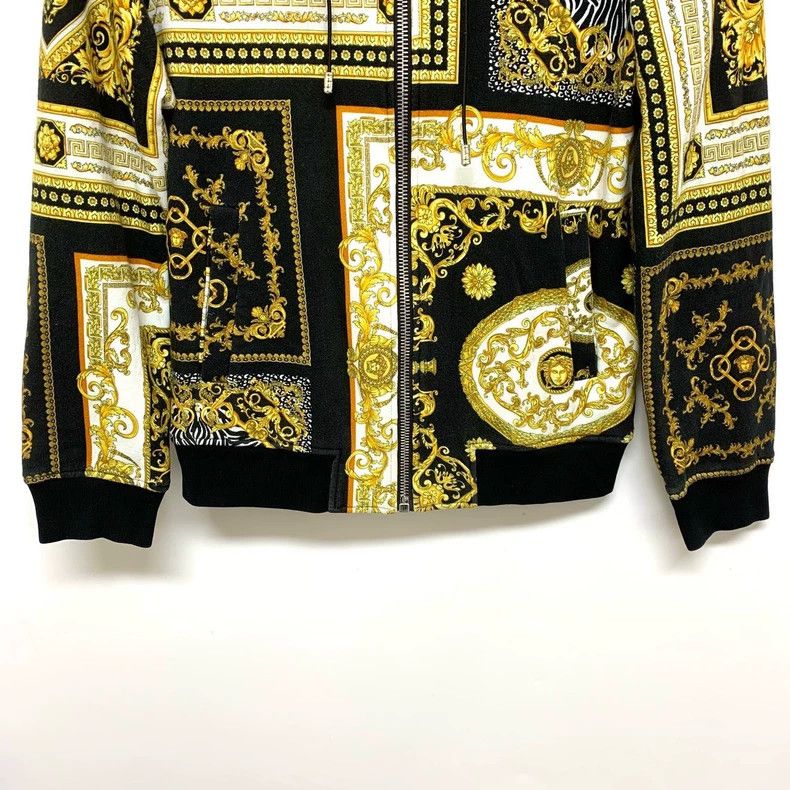 Versace Versace Stitched full print zip jacket jacket Size US M / EU 48-50 / 2 - 4 Thumbnail