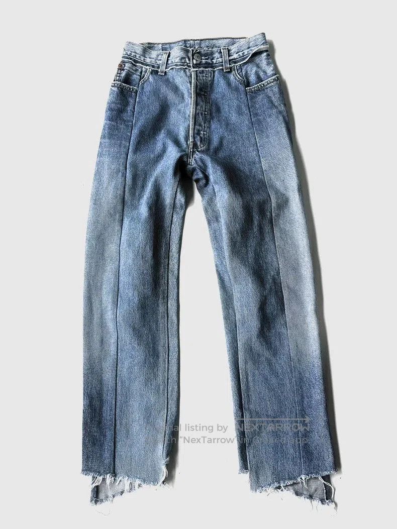 Vetements Vetements x Levi's Patchwork Denim Pants. Size US 26 / EU 42 - 2 Thumbnail