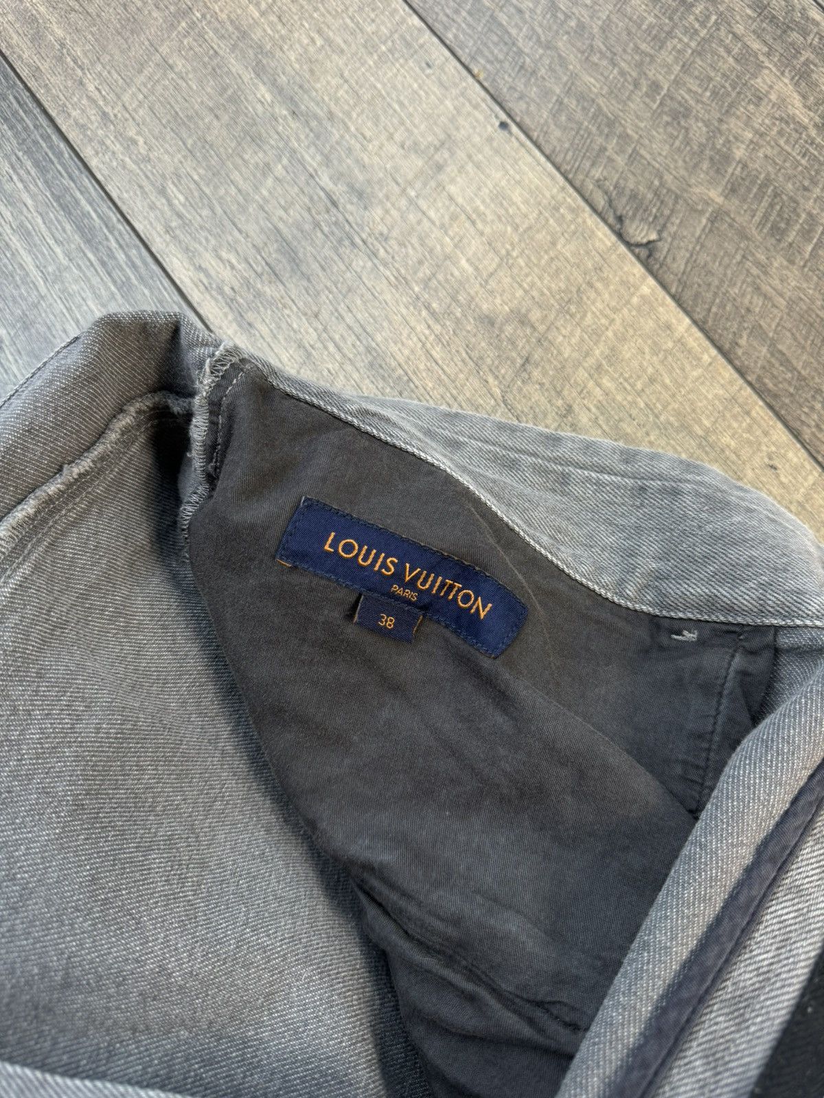 Louis Vuitton Louis Vuitton Grey Denim Cargo Pants Jeans - 38 Size US 38 / EU 54 - 7 Thumbnail