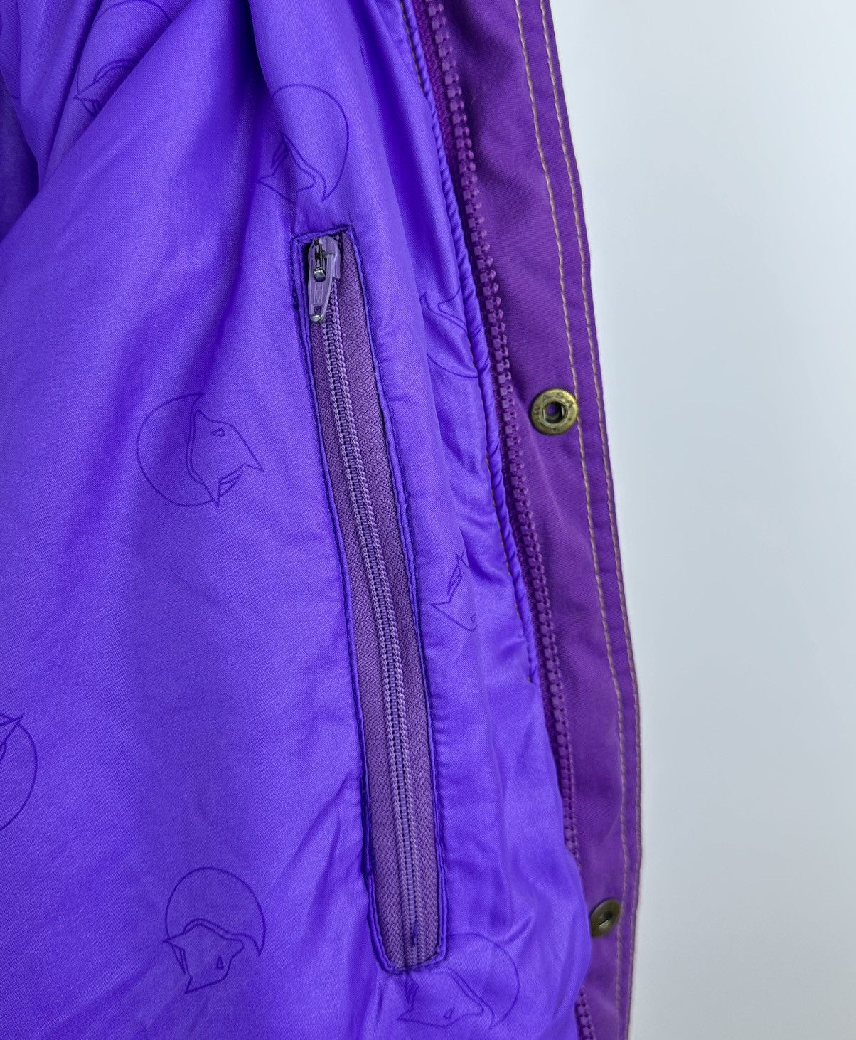 Fjallraven Fjallraven Vintage Thinsulate Jacket Purple Outdoor Parka Size US L / EU 52-54 / 3 - 11 Thumbnail