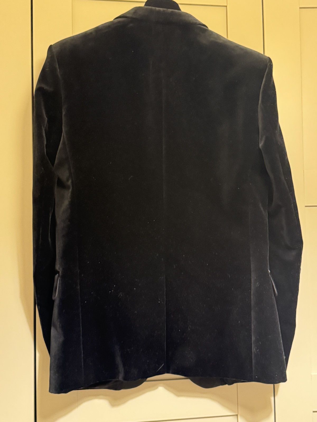 Balmain × H&M BALMAIN x H&M Velvet Tuxedo Blazer – Limited Edition Size 38R - 4 Thumbnail