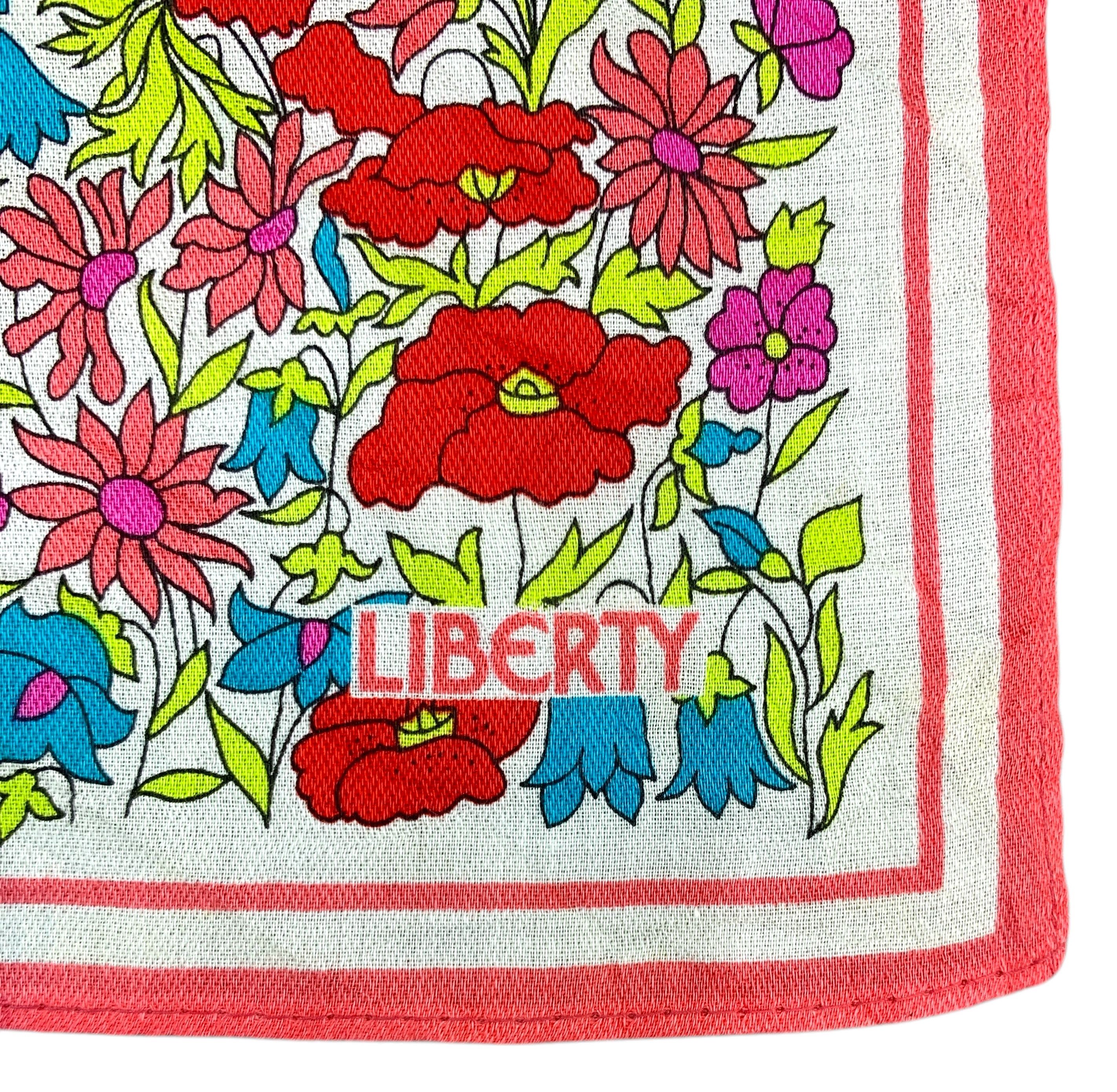Liberty × Vintage Vintage Liberty Neckerchief/ Handkerchief Scarves - HKA900 Size ONE SIZE - 7 Thumbnail