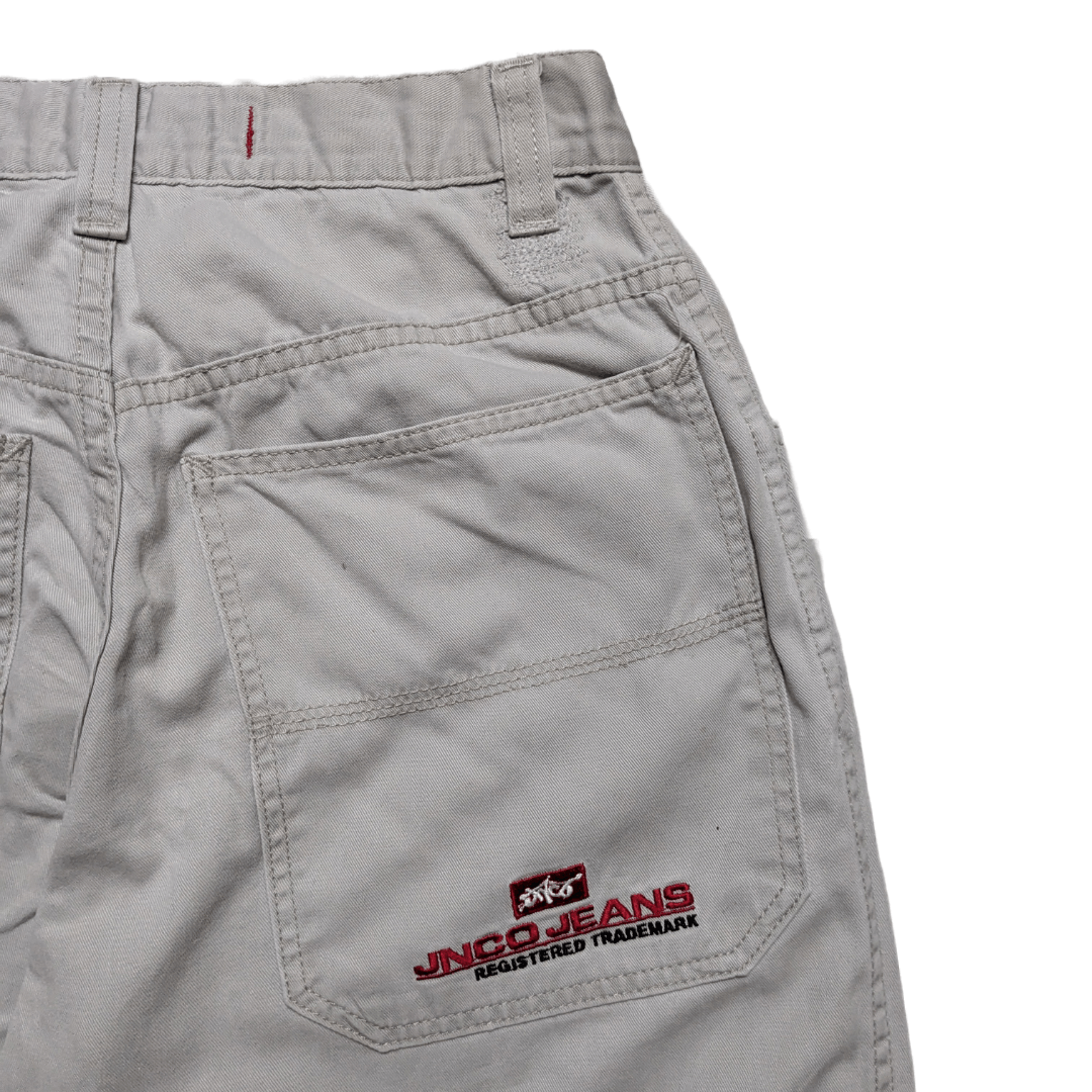 JNCO VINTAGE JNCO BEIGE CARGOS Size US 28 / EU 44 - 4 Thumbnail