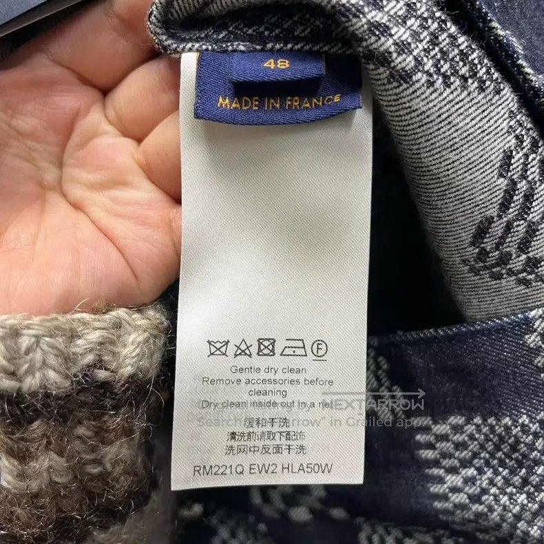 Louis Vuitton Louis Vuitton Black checkerboard single-breasted casual lo Size US M / EU 48-50 / 2 - 3 Thumbnail