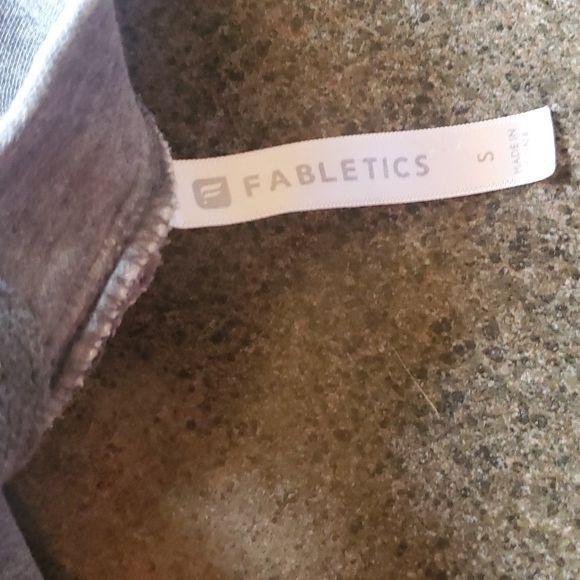 Fabletics Fablethics Nina Gray Hockey Lace-up Neckline Long Sleeve Sz. Size S / US 4 / IT 40 - 8 Thumbnail