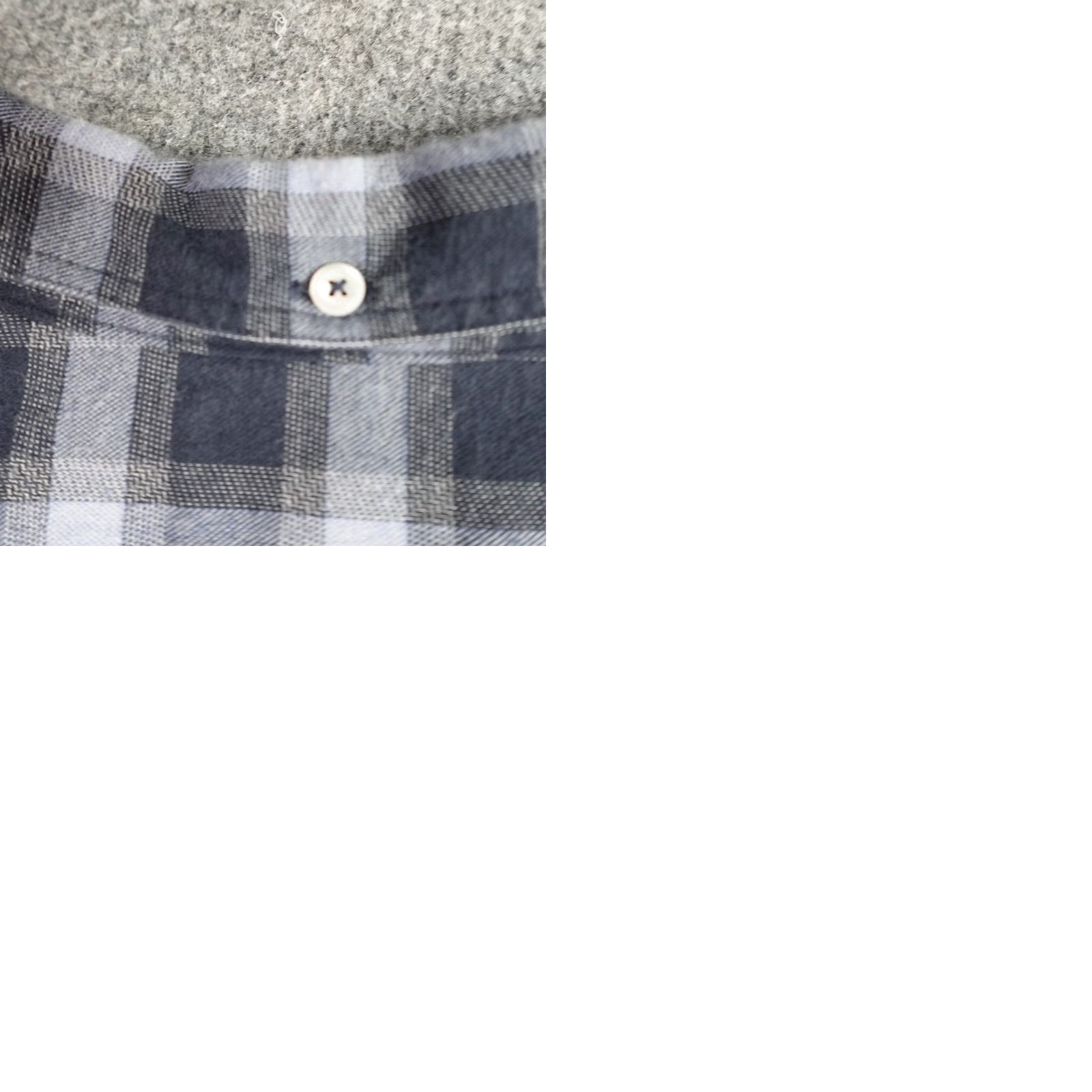 Billy Reid Billy Reid Shirt 2XL Blue Plaid 100% Cotton Button Down Made in Portugal Mens Shirt Size US XXL / EU 58 / 5 - 9 Thumbnail