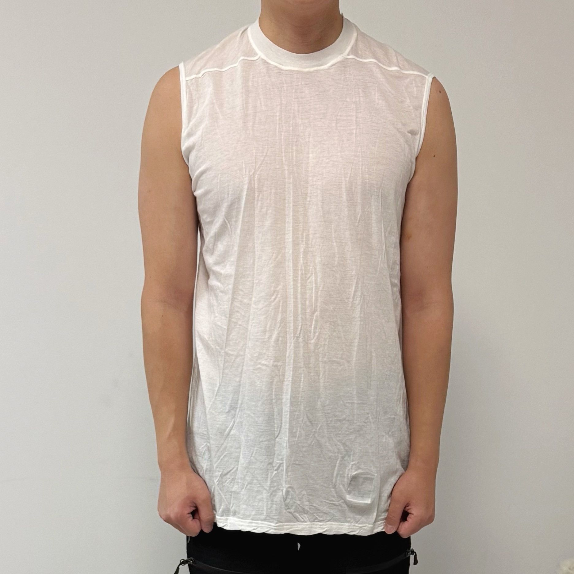 Rick Owens Rick Owens 08SS DRKSHDW Sleeveless Milk Size US M / EU 48-50 / 2 - 1 Thumbnail