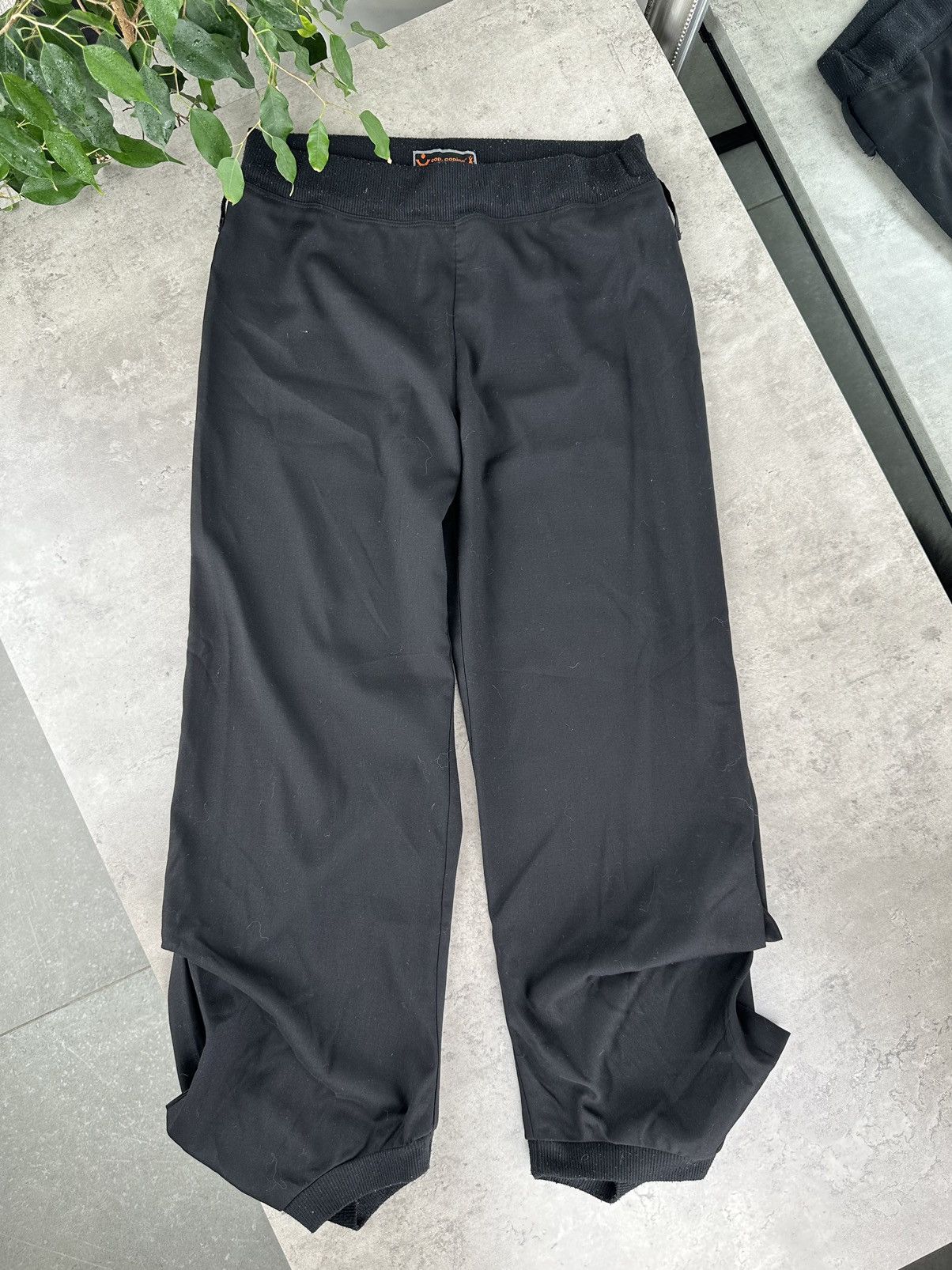image of Avant Garde x Cop Copine Wool Pants in Black, Women's (Size 27)