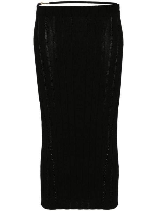 Jacquemus JACQUEMUS Women Mid Skirts 241KN362 2358990 Black Size 25" / US 0 / IT 36 - 1 Thumbnail