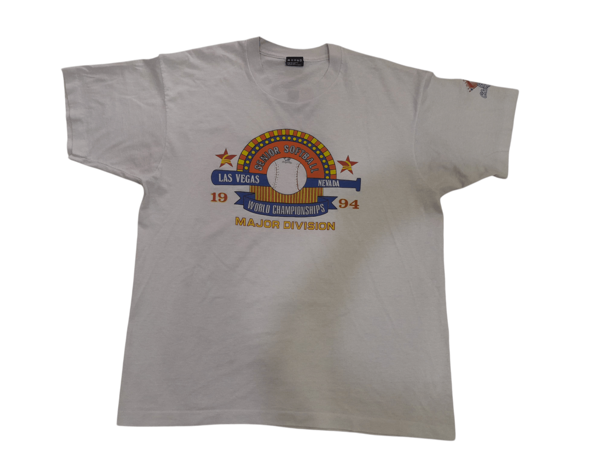 Vintage 1994 World Championship Vegas Softball Shirt (F631) Size US XL / EU 56 / 4 - 1 Thumbnail
