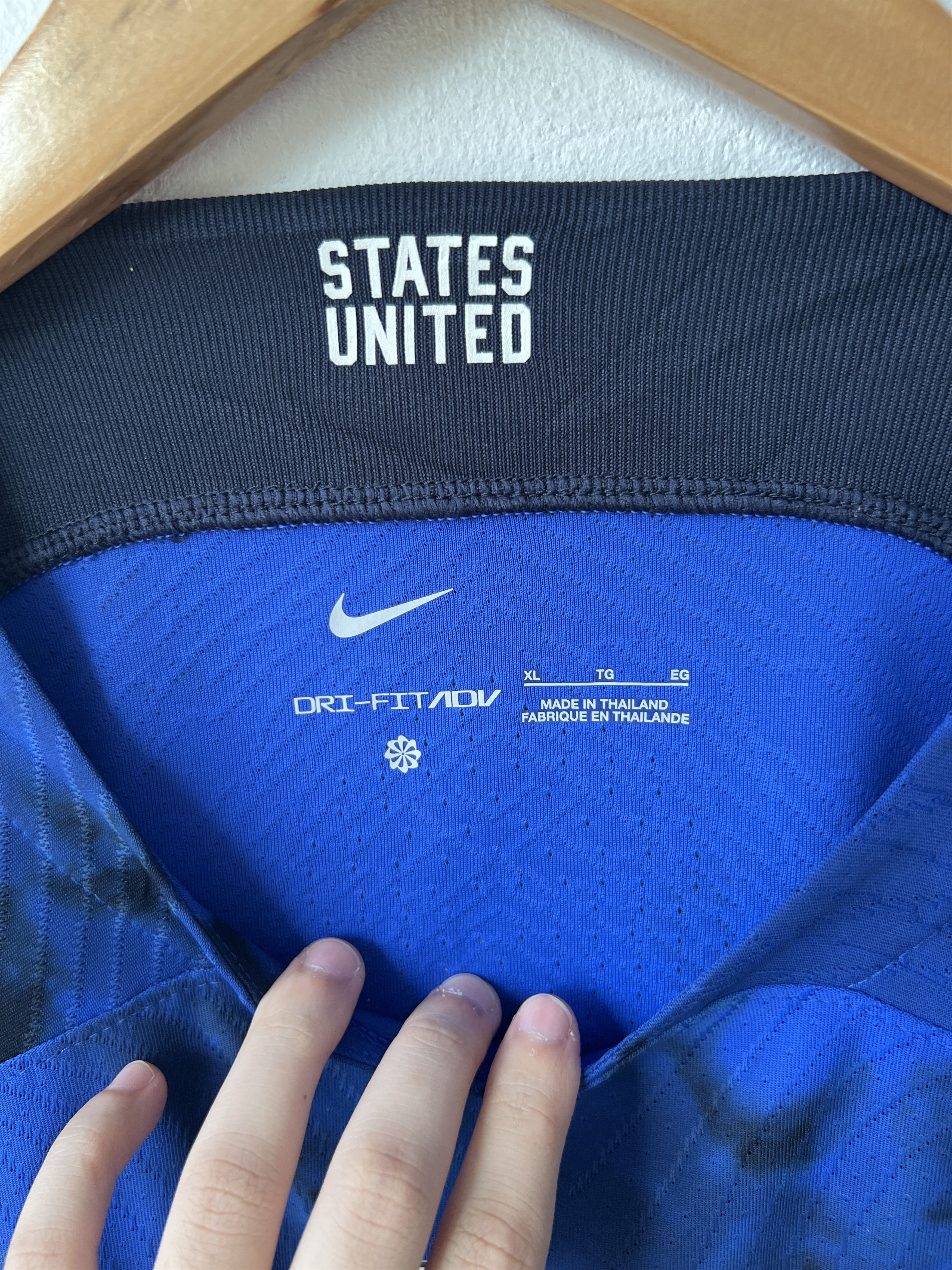 Nike (XL) USA 2022-23 Away Player Version Kit (USMNT) Size US XL / EU 56 / 4 - 3 Thumbnail