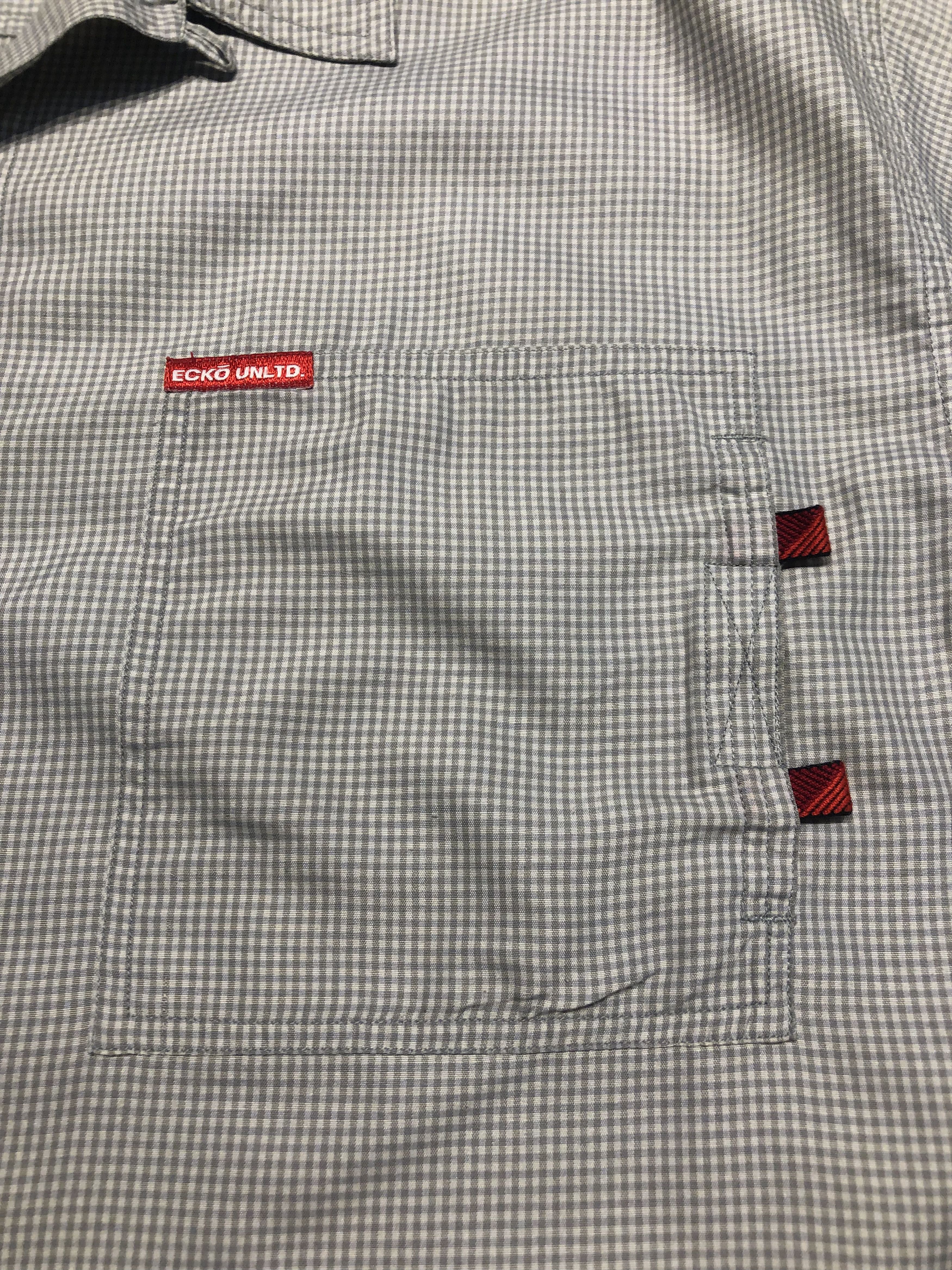 Ecko Unltd. Vintage Y2K Ecko Unltd Complex Button Up Shirt Size US XL / EU 56 / 4 - 5 Thumbnail