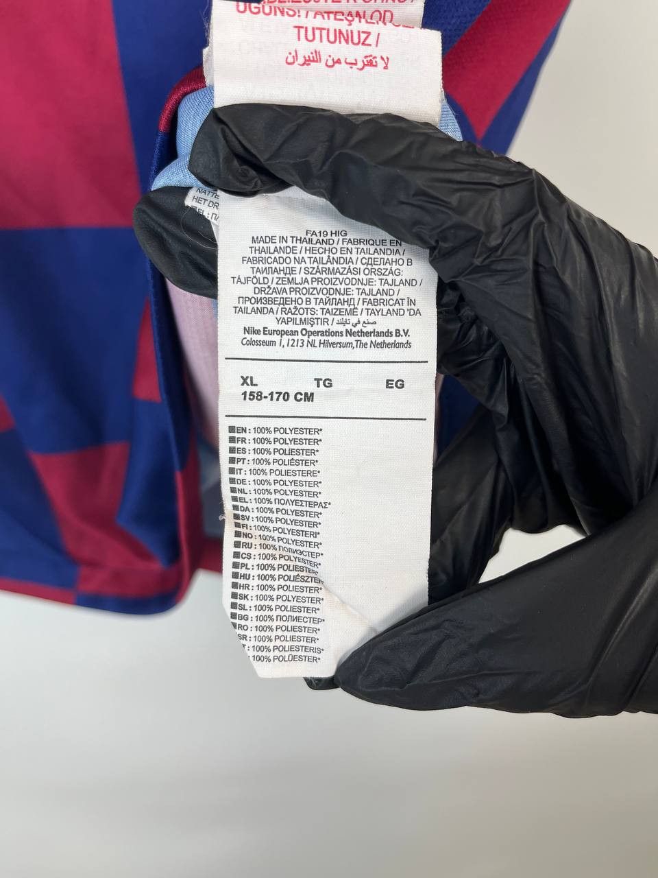 Nike FC BARCELONA 2019-20 HOME MESSI #10 NIKE AJ5801-457 SIZE S Size US S / EU 44-46 / 1 - 3 Thumbnail