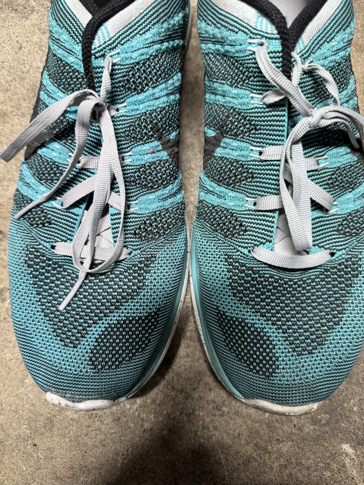 Nike Nike Flyknit One+ Sport Turquoise Size US 11.5 / EU 44-45 - 4 Thumbnail
