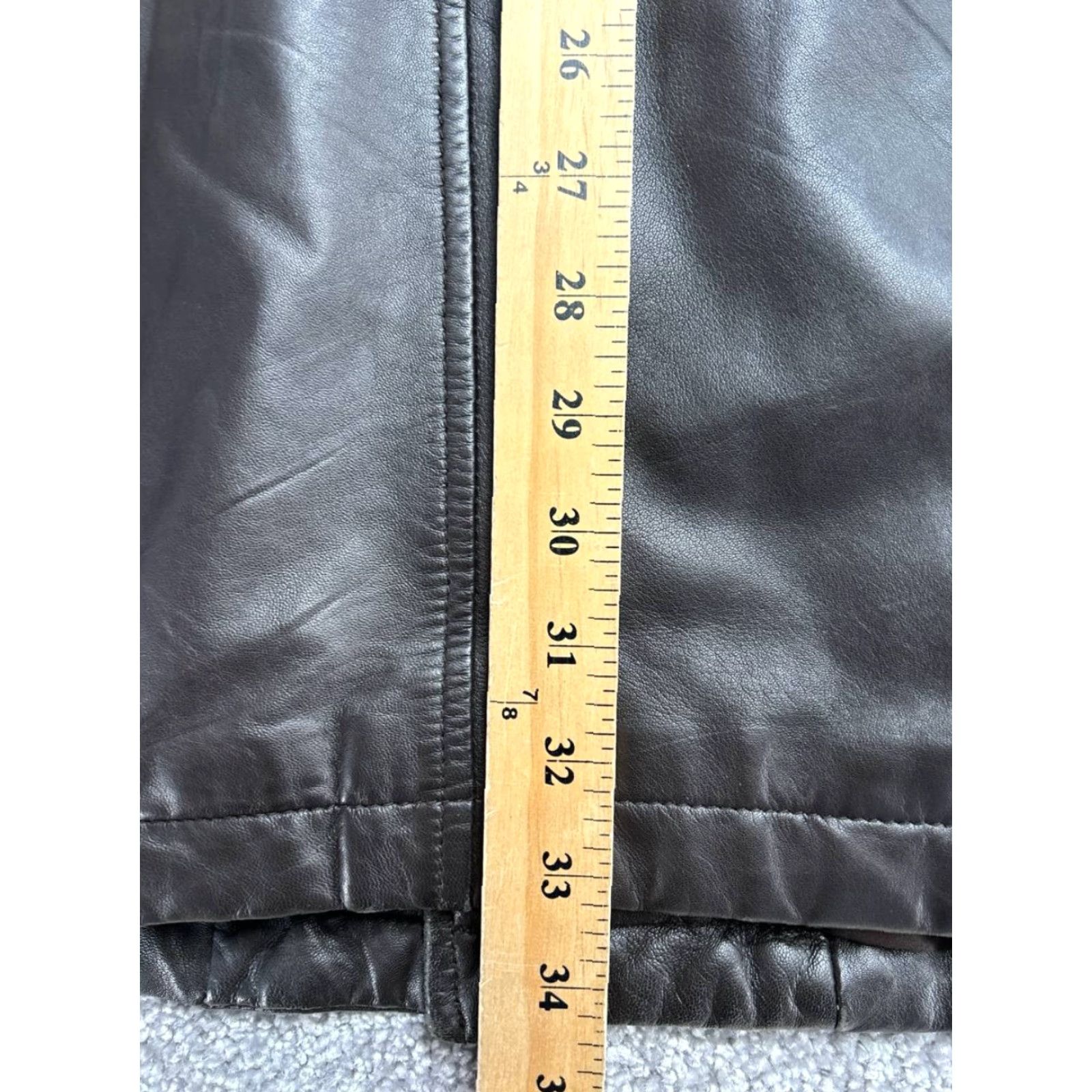 Vintage Martin Eden Jacket Mens XL Brown Leather Heavy Blazer Y2k Size 46R - 6 Thumbnail