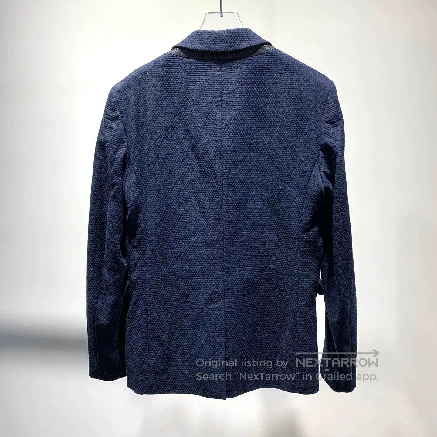 Alexander McQueen McQueen Black Embroidered Collar Blazer. Size US L / EU 52-54 / 3 - 3 Thumbnail