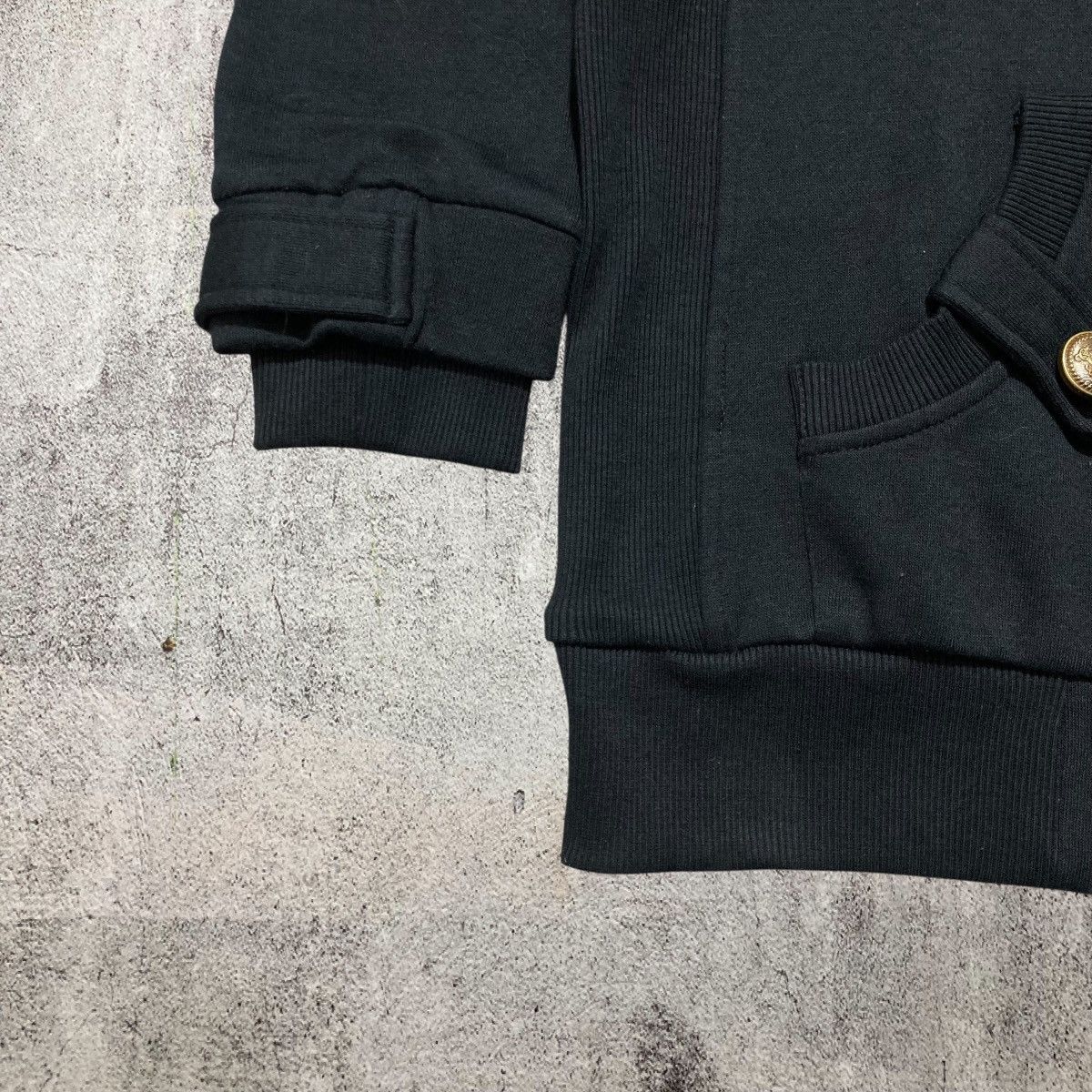 Japanese Brand 2000s Lorenzo Fur Ziphoodie Black Lgb Punk Gothic Style Size US M / EU 48-50 / 2 - 9 Thumbnail
