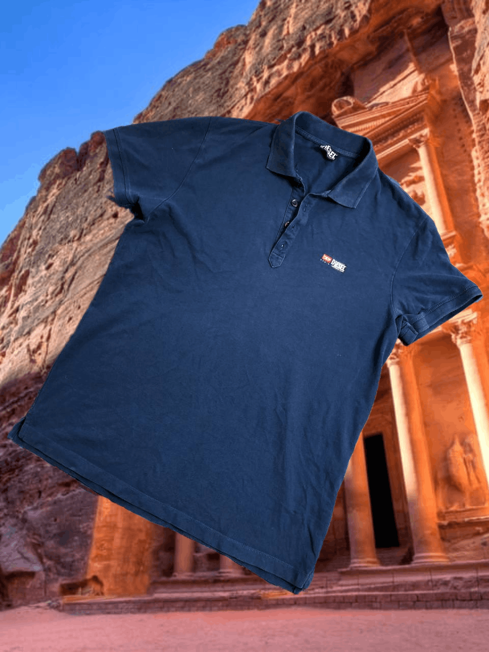 Diesel Streetwear polos Diesel logo T-Shirt Y2K Vintage Size US L / EU 52-54 / 3 - 1 Thumbnail