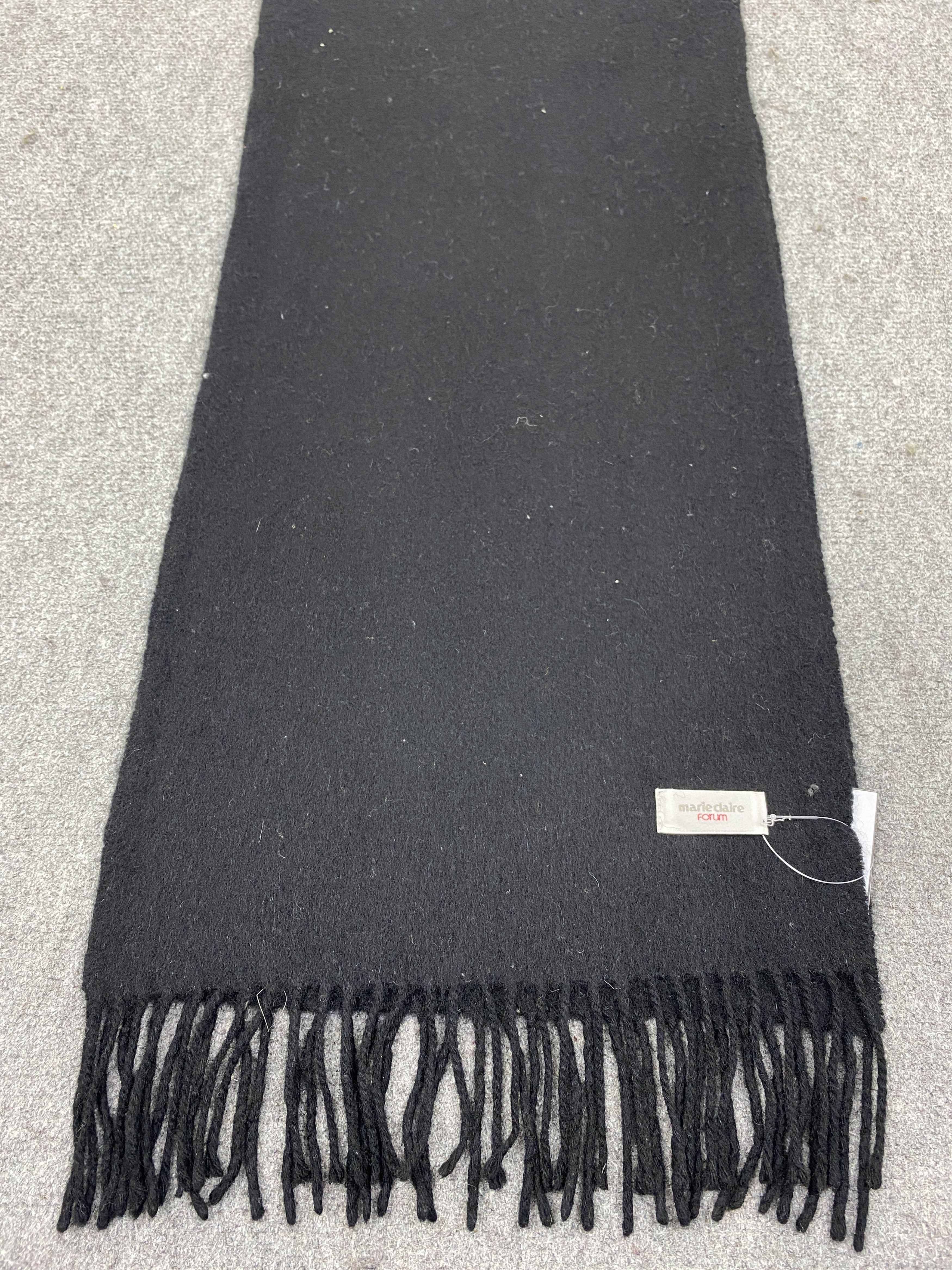 Vintage Marie Claire Scarf Muffler Neckwear Wool SC169 Size ONE SIZE - 6 Thumbnail