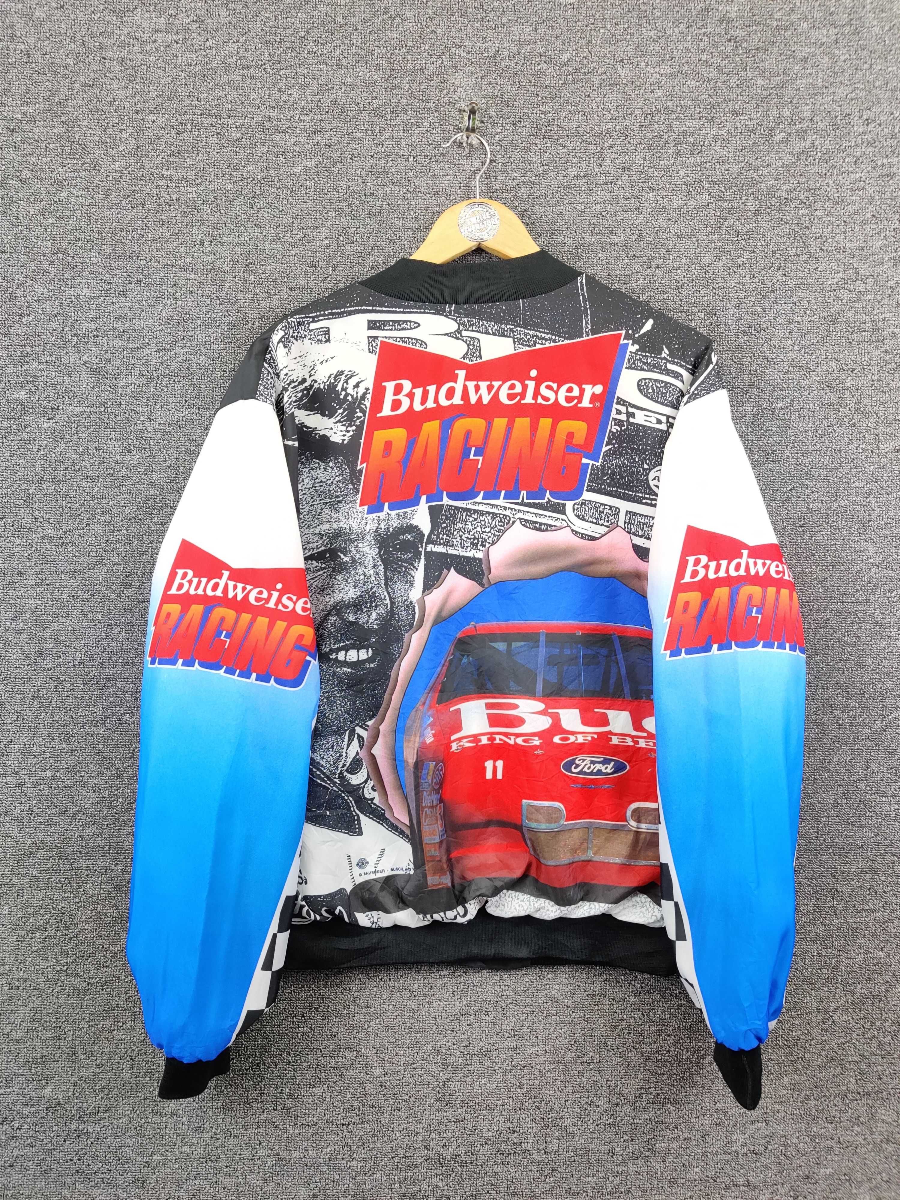 NASCAR Vintage 90s Nascar Racing Bomber Jacket Size US XL / EU 56 / 4 - 1 Thumbnail