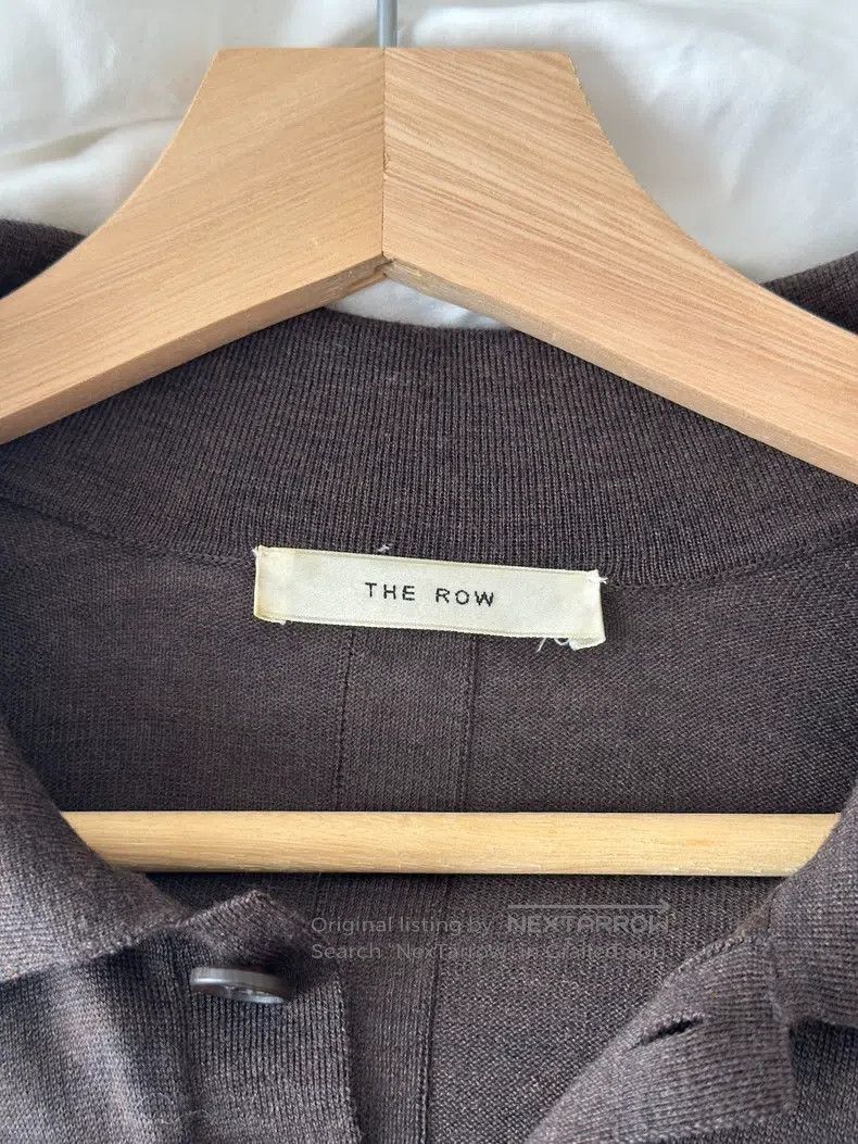 The Row The Row Brown Wool Polo Long Sleeve Size US M / EU 48-50 / 2 - 3 Thumbnail