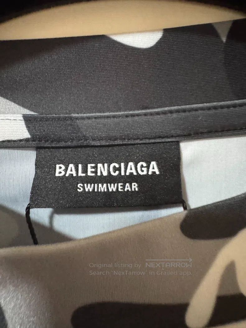 Balenciaga Balenciaga Camouflage quick-drying eco-friendly sports T-s Size US XS / EU 42 / 0 - 4 Thumbnail