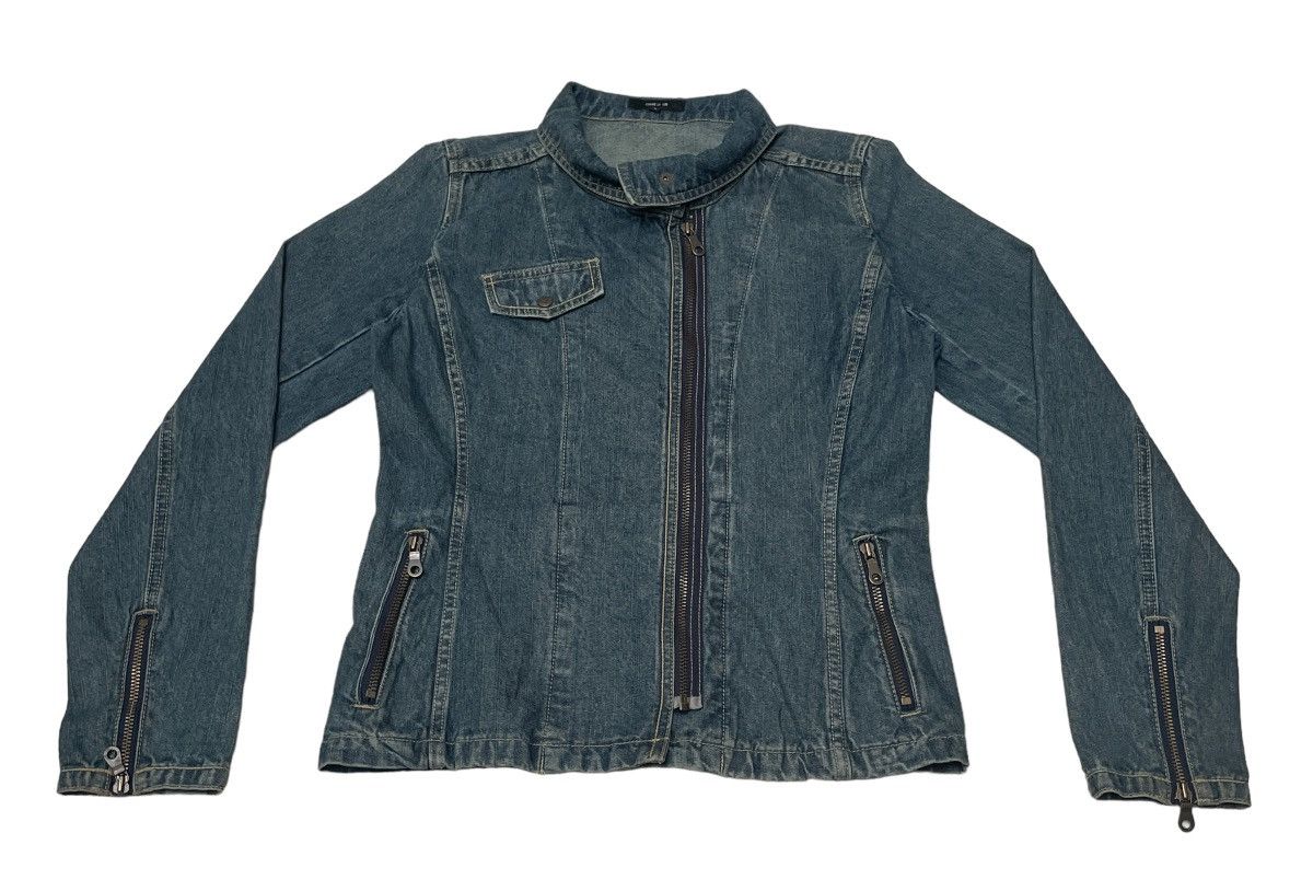 Comme Ca Ism Vintage Japanese Brand Comme Ca Ism Denim Jacket 1990s Size US S / EU 44-46 / 1 - 1 Thumbnail