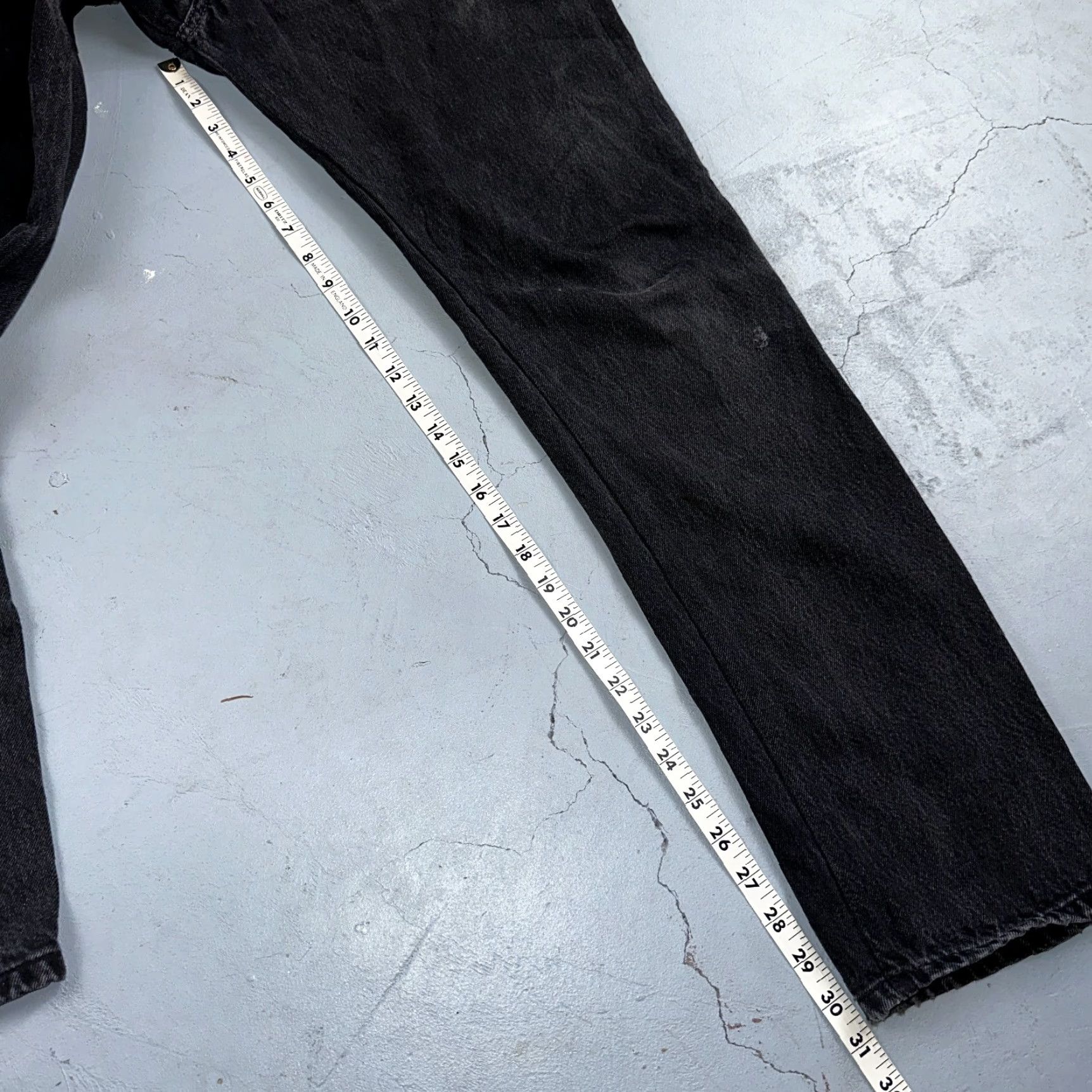 Levi's Levi's 501 Vintage Y2K Mexico XX Straight Leg Jeans Black Wash 34x31 Men's Denim Jeans Regular Jeans 90s USA Men Size US 34 / EU 50 - 5 Thumbnail