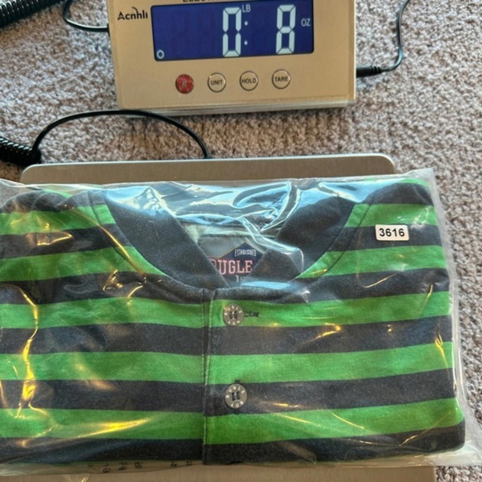 Bugle Boy Vintage Bugle Boy Striped Polo Shirt Mens M Green 90s Retro Size US M / EU 48-50 / 2 - 7 Thumbnail