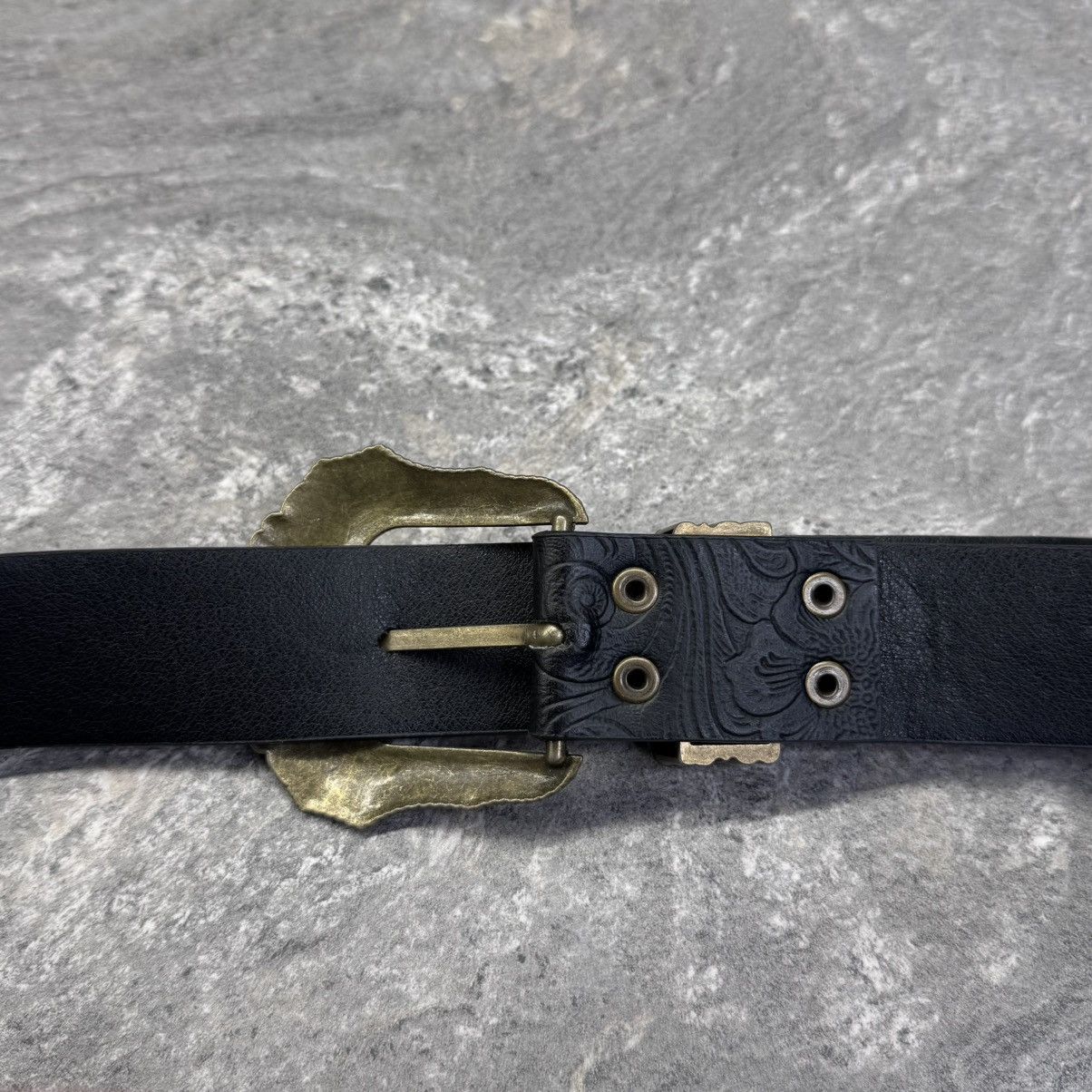 Hysteric Glamour Vintage Y2K Western Leather Belt Flower saint japan style Size ONE SIZE - 3 Thumbnail