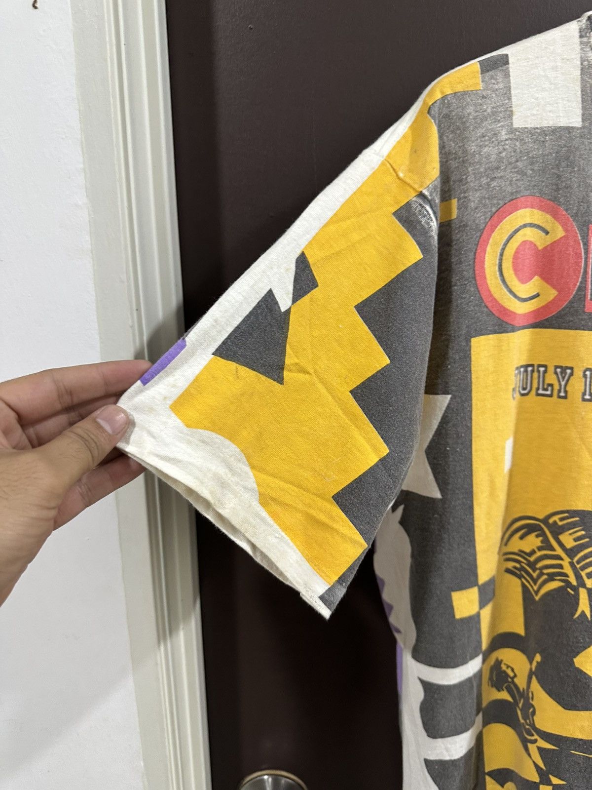Band Tees × Vintage Vintage 1993 Corner Stones Festival AOP Shirt Size US XL / EU 56 / 4 - 4 Thumbnail