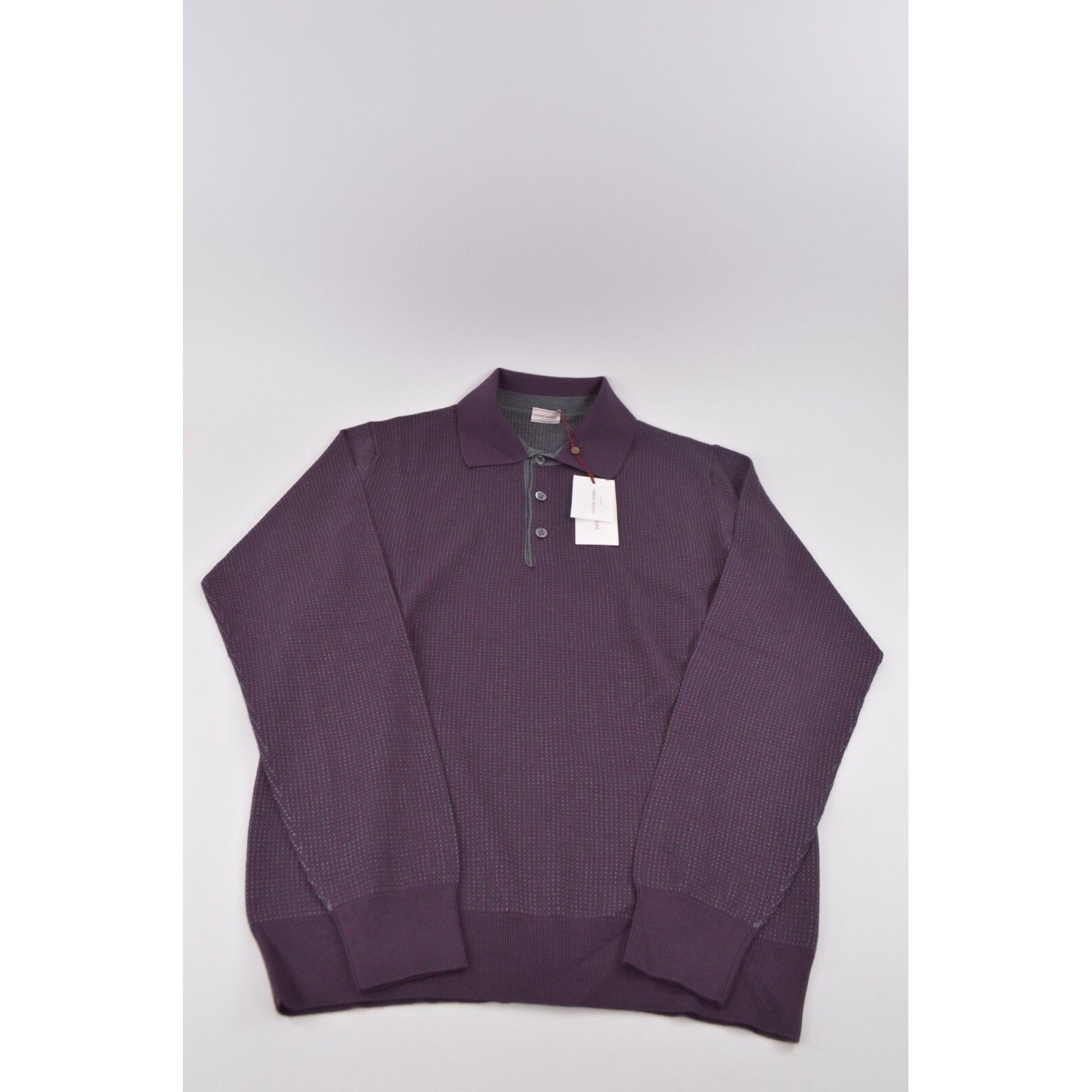 Luciano Barbera Luciano Barbera Sweater Size US S in Purple Size US S / EU 44-46 / 1 - 4 Thumbnail