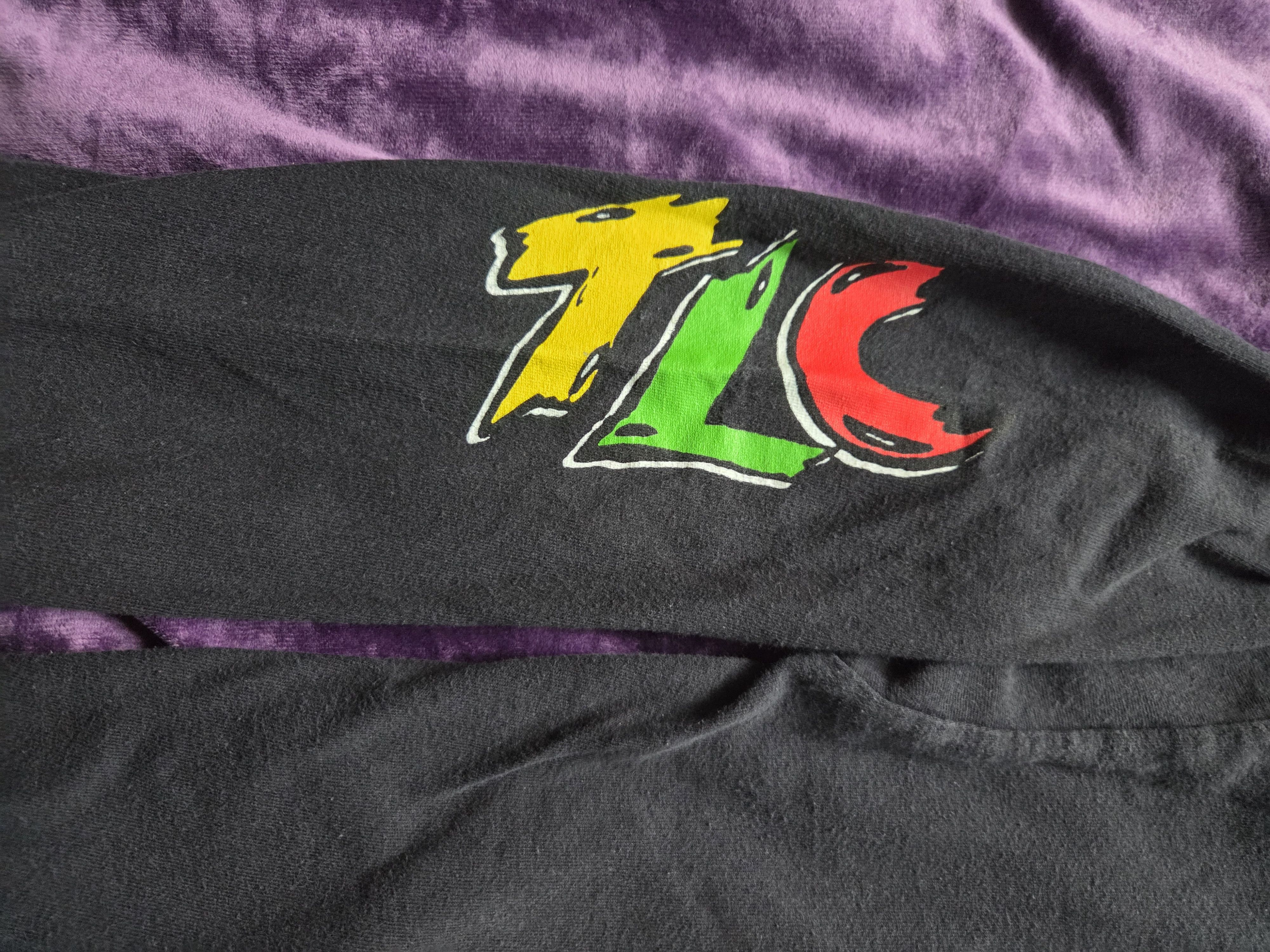 Cross Colours Rare Vintage 1992 Cross Colours x TLC Long Sleeve Shirt Size US L / EU 52-54 / 3 - 4 Thumbnail