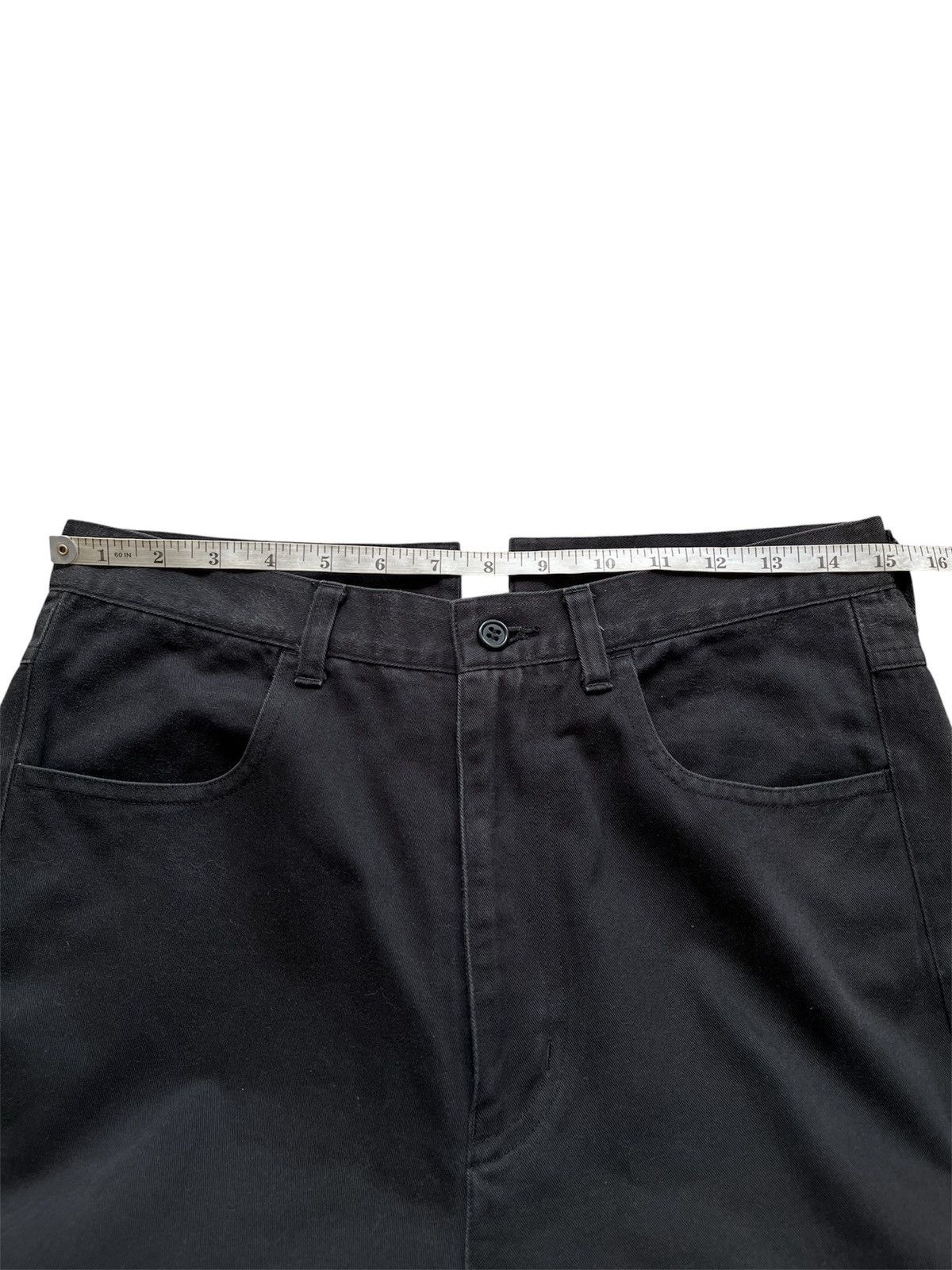 Comme des Garcons AD2006 Tricot Comme Des Garcons Ankle Wide Pants Buckle Back Size US 30 / EU 46 - 6 Thumbnail