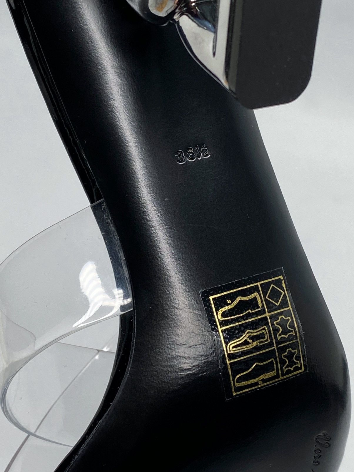 Dolce & Gabbana Dolce&Gabbana DG Heel PVC Mules side 36.5 Size US 6.5 / IT 36.5 - 14 Thumbnail