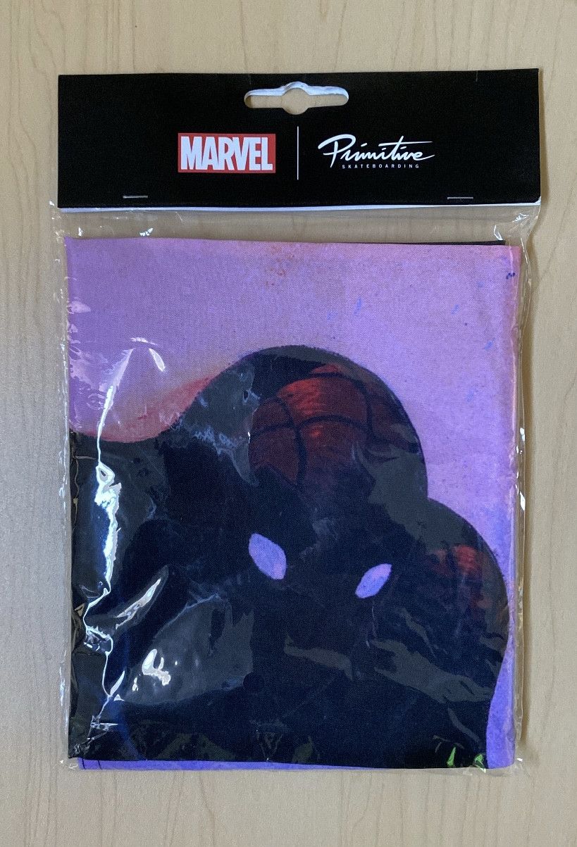 Primitive Primitive x Marvel x Moebius Spider-Man Wall Flag | Grailed