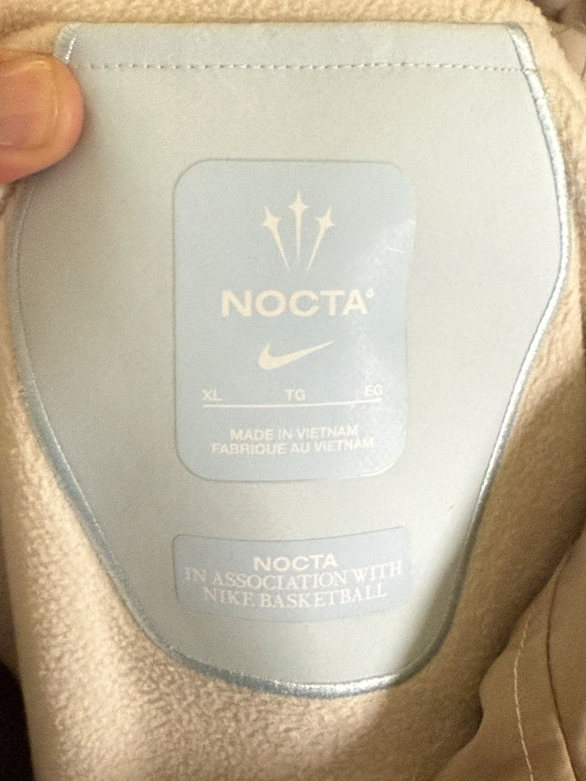Drake × NOCTA × Nike Nike x NOCTA NRG Sideline Jacket Khaki Drake Mens Size XL Size US XL / EU 56 / 4 - 5 Thumbnail